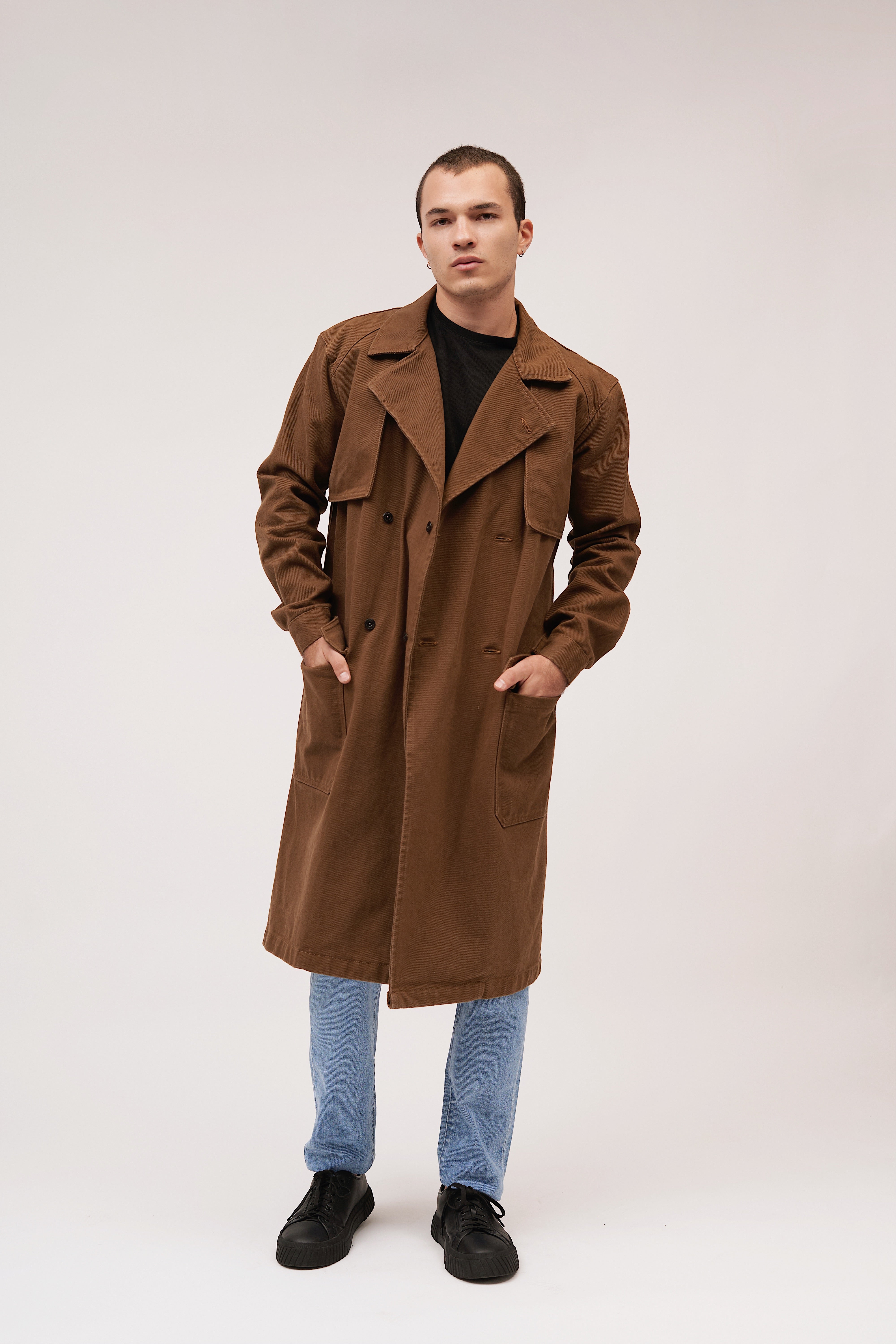 GABARDINA TABACO 8044