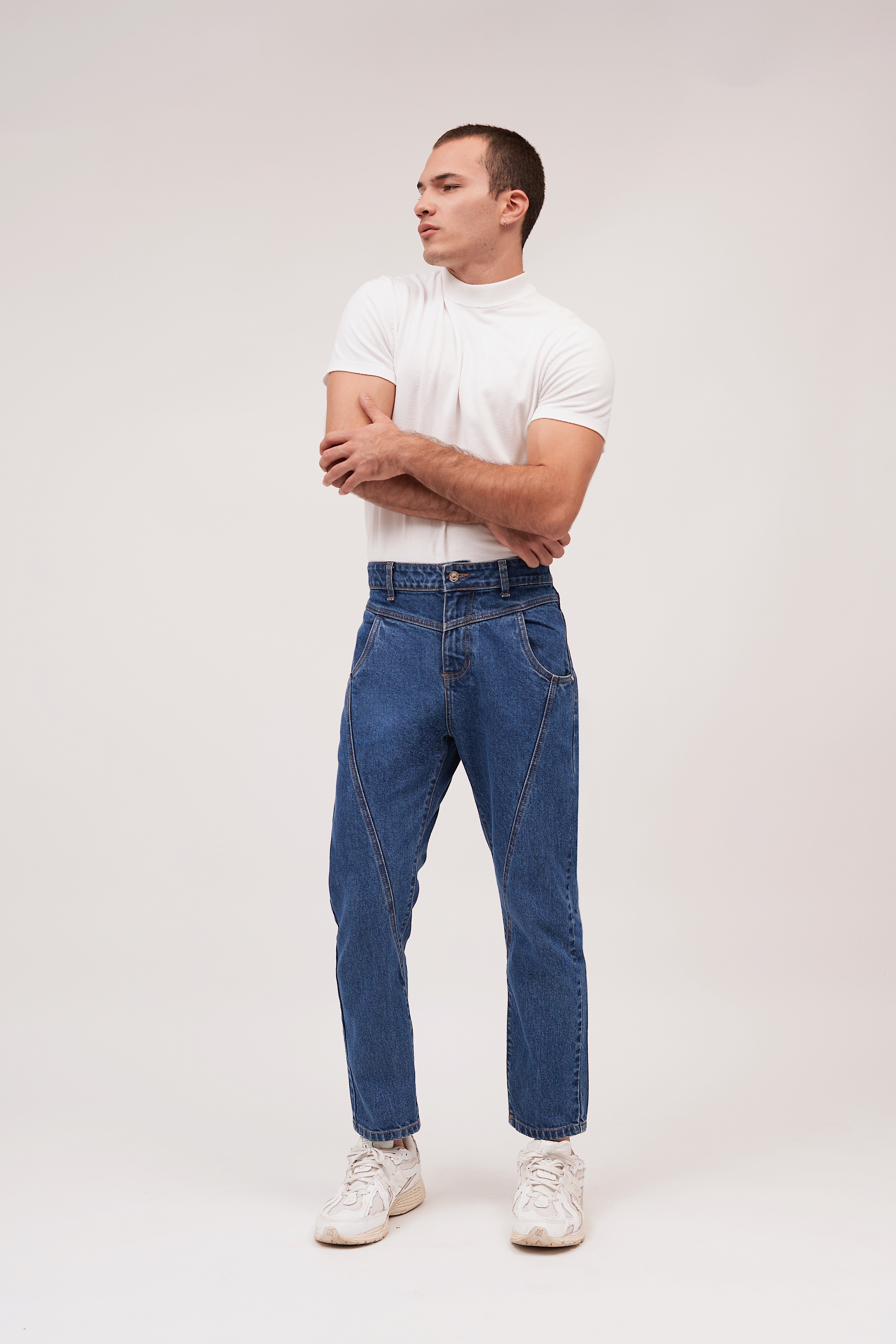 JEANS CROPPED CORTE 8034