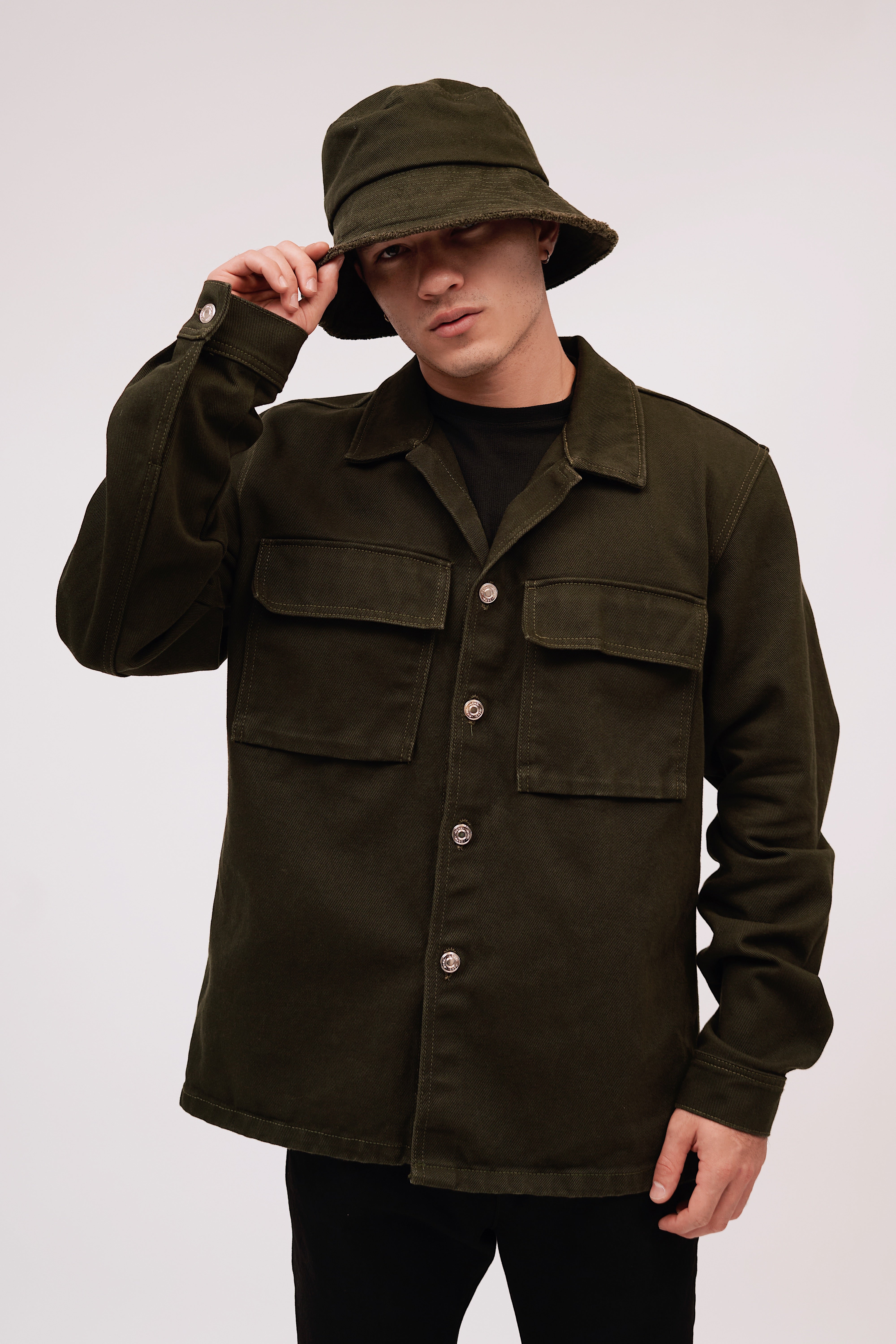 SOBRE CAMISA BOLSILLOS MILITAR 8035