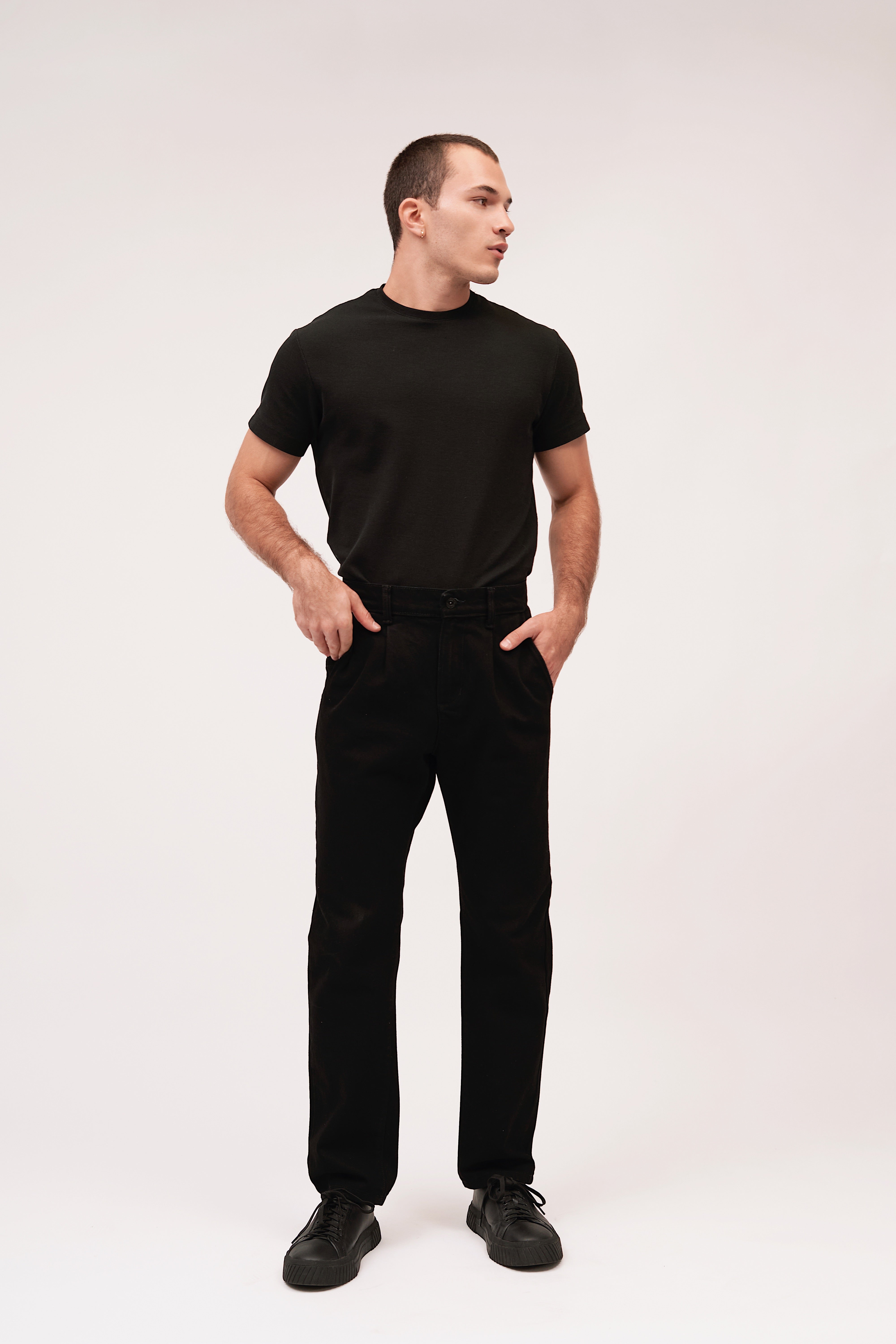 JEANS PINZAS NEGRO 8037