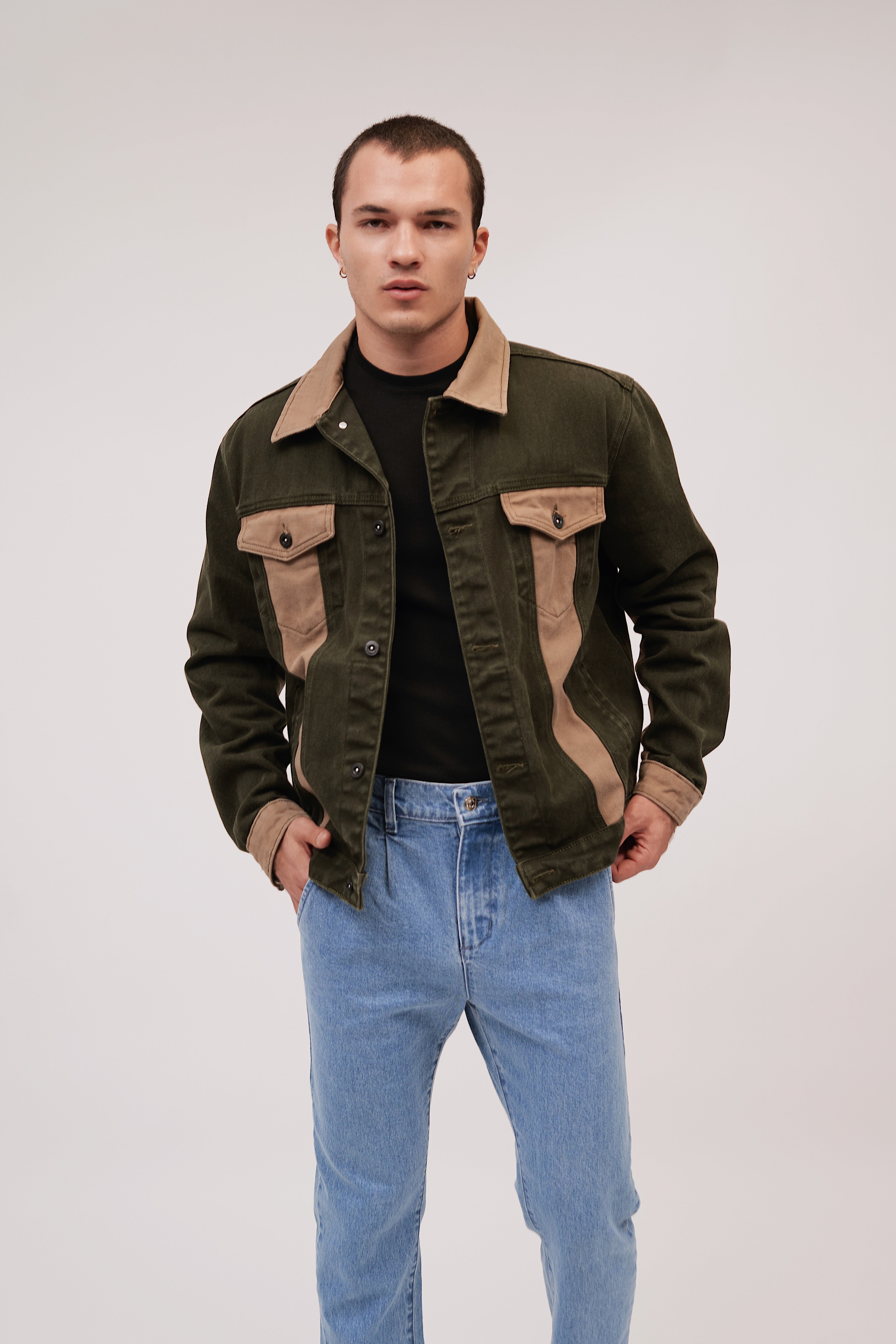 CHAMARRA VAQUERA COMBINADA MILITAR 8057