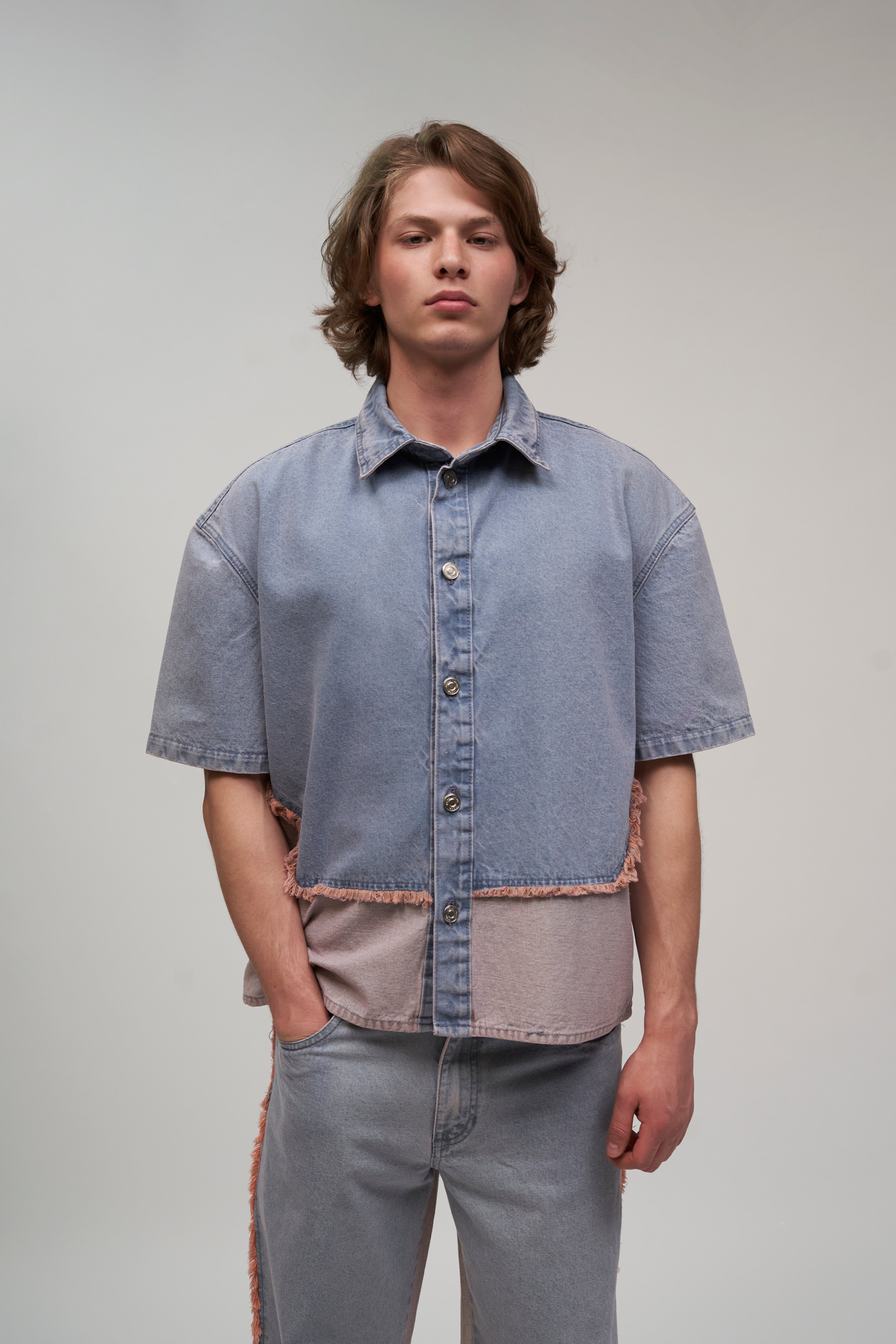 CAMISA CORTA CORAL 8082