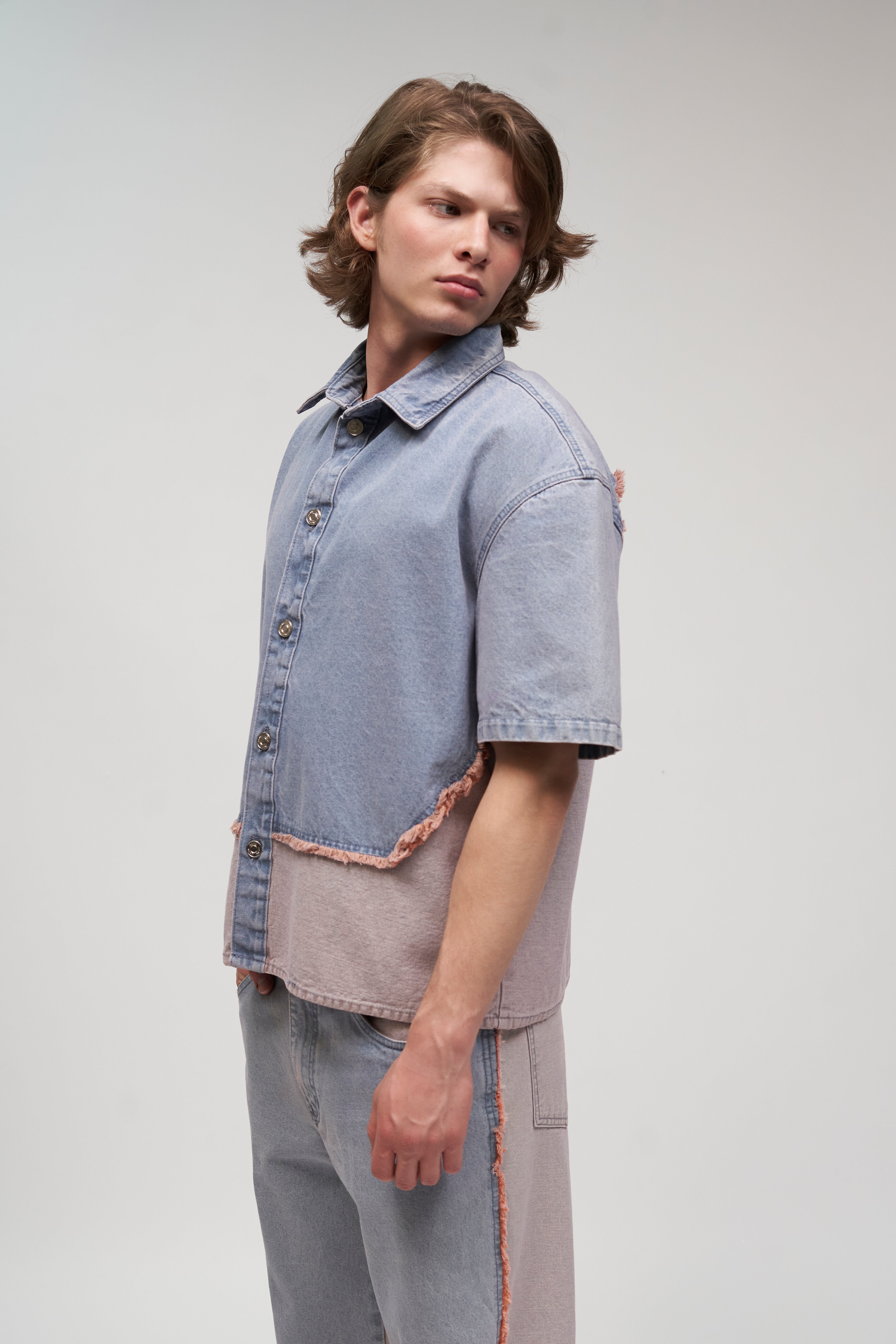 CAMISA CORTA CORAL 8082