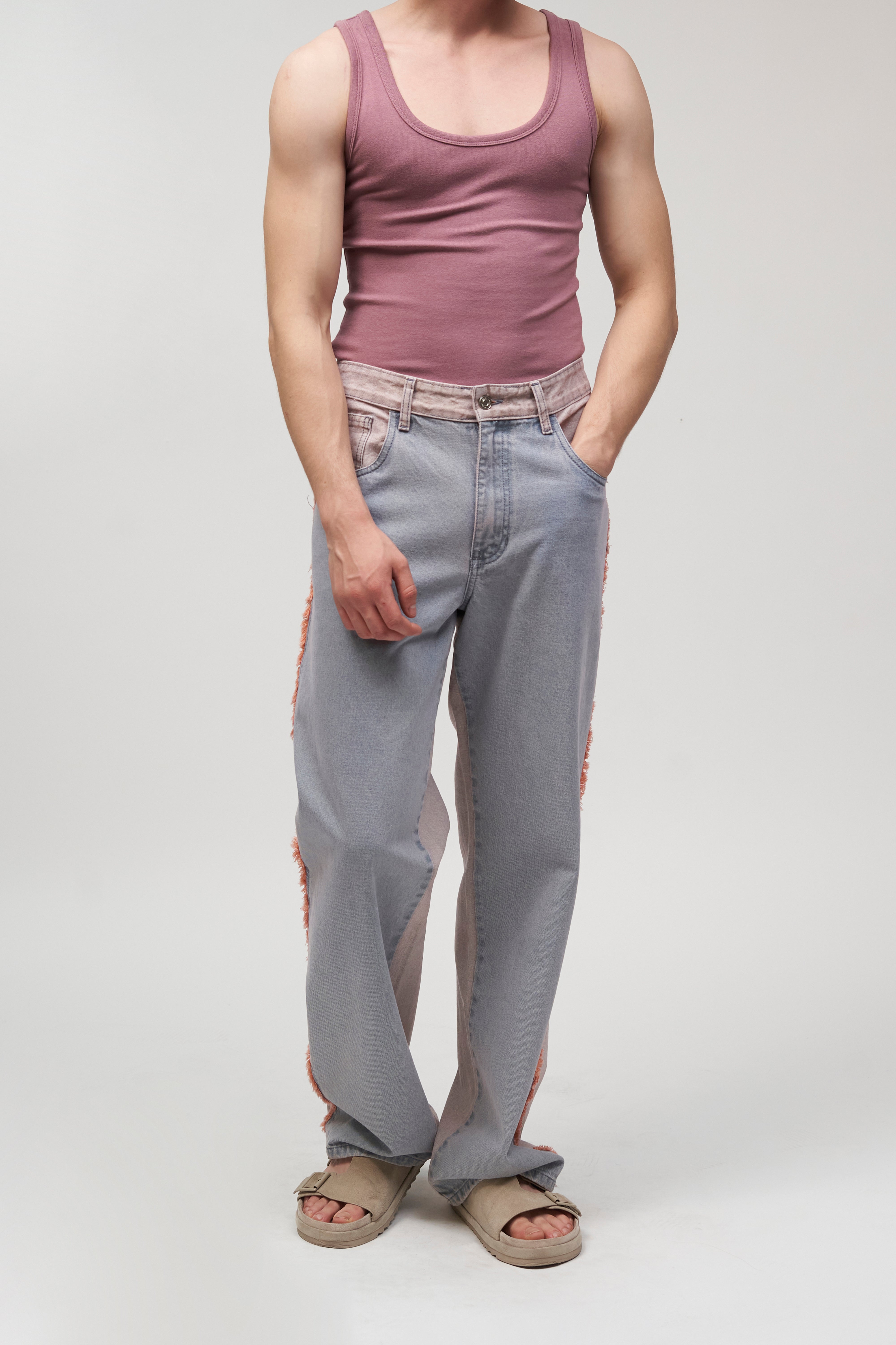 JEANS STRAIGHT CORAL 8083