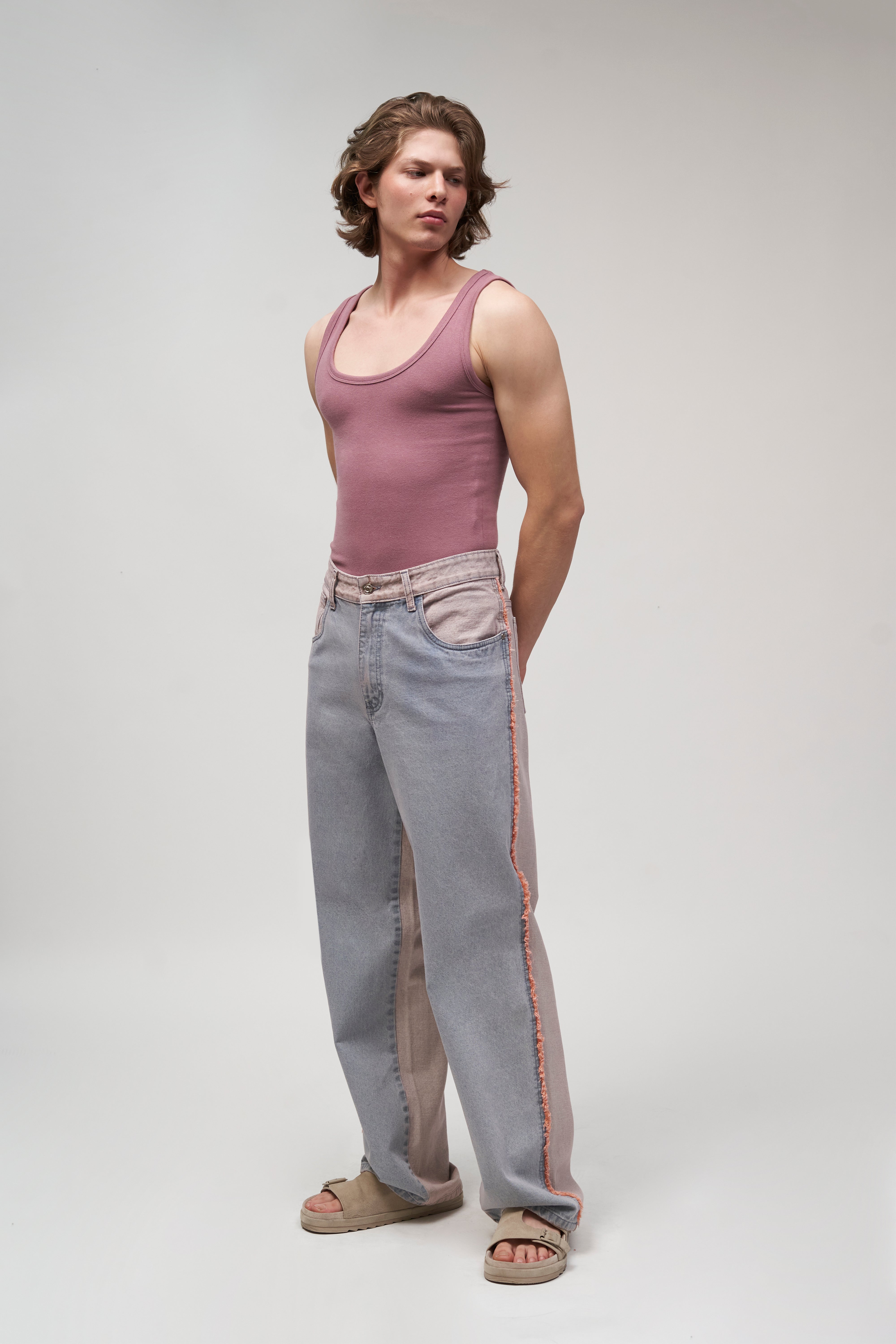 JEANS STRAIGHT CORAL 8083