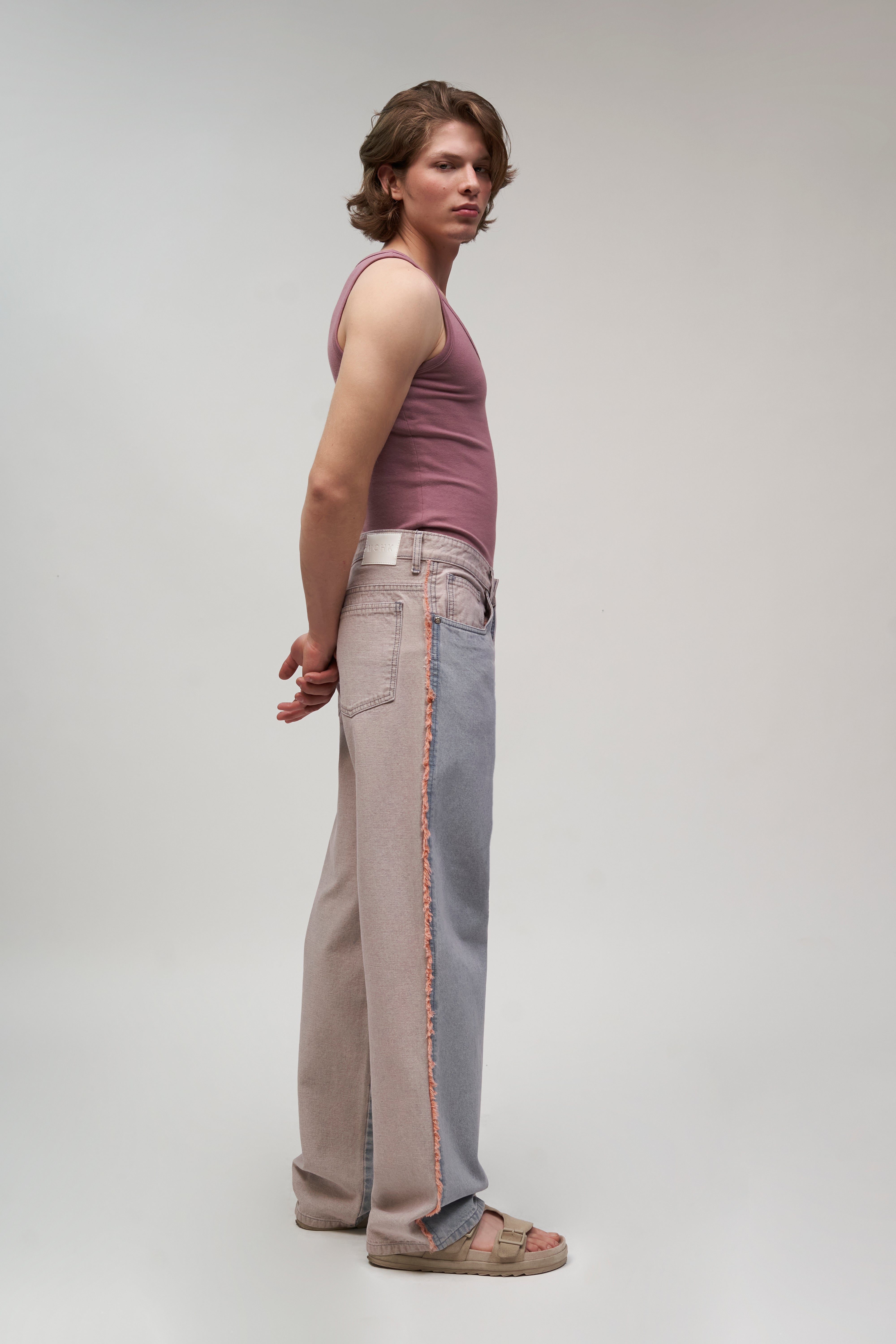 JEANS STRAIGHT CORAL 8083