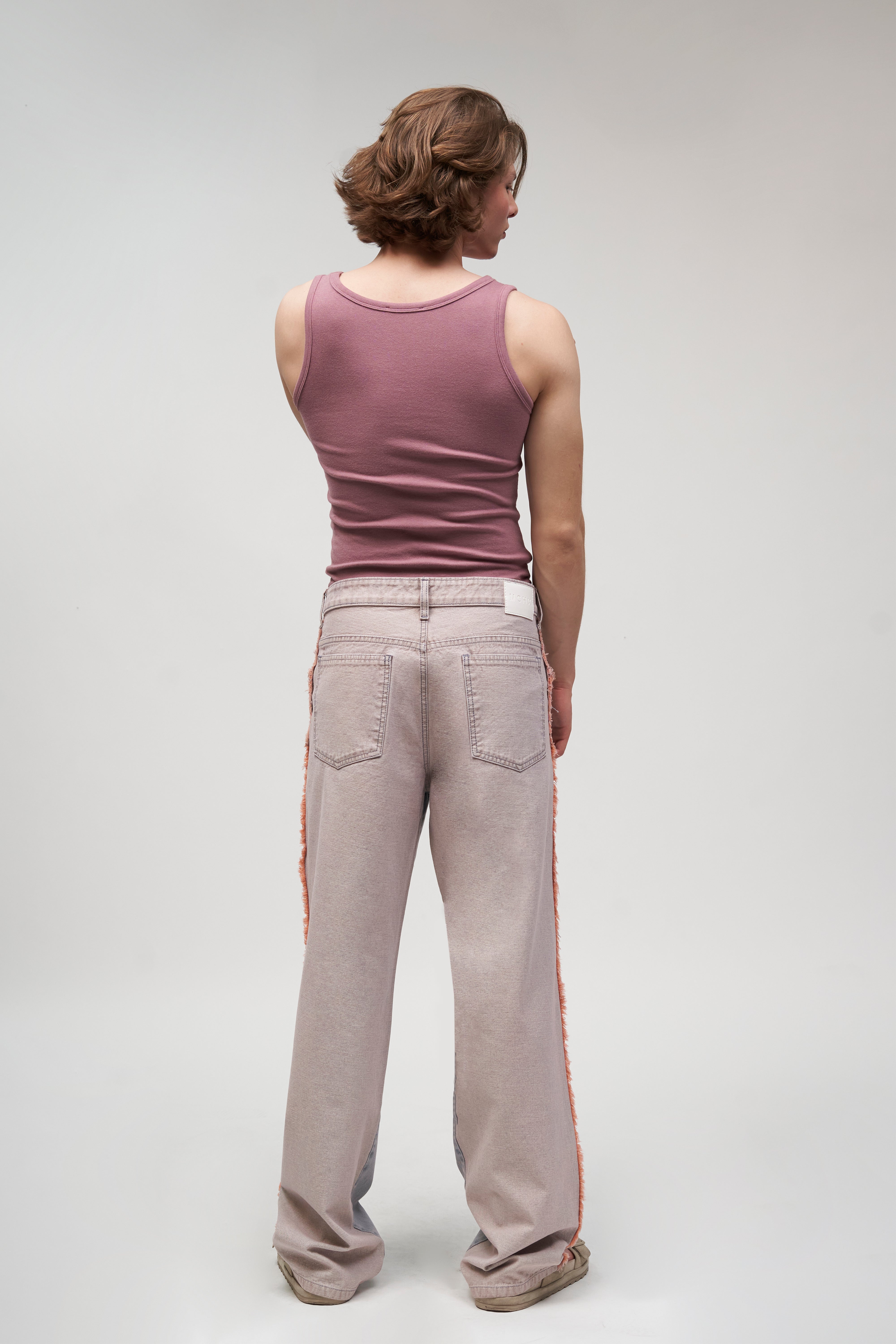 JEANS STRAIGHT CORAL 8083