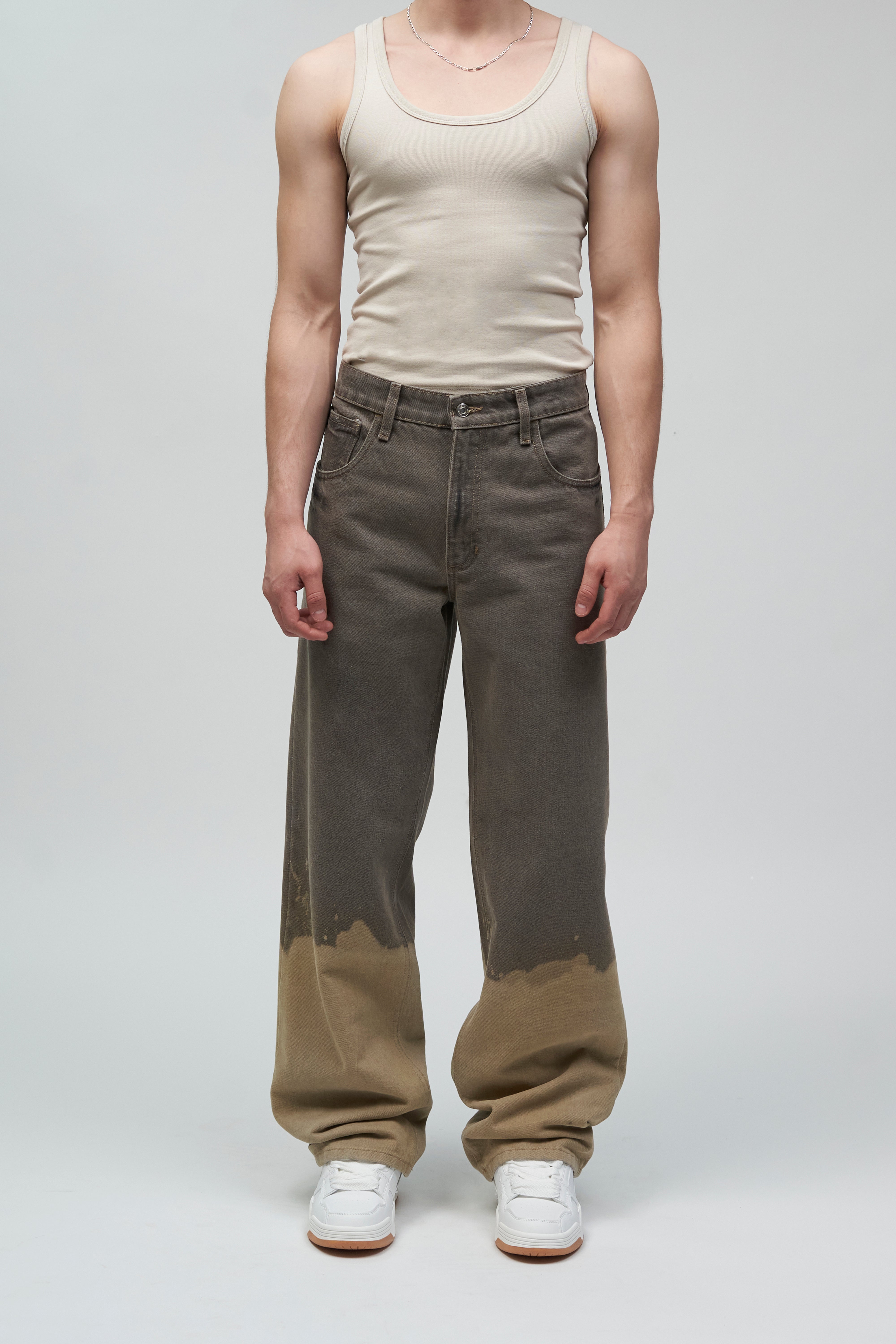 JEANS RELAXED ROCA ARENA 8084