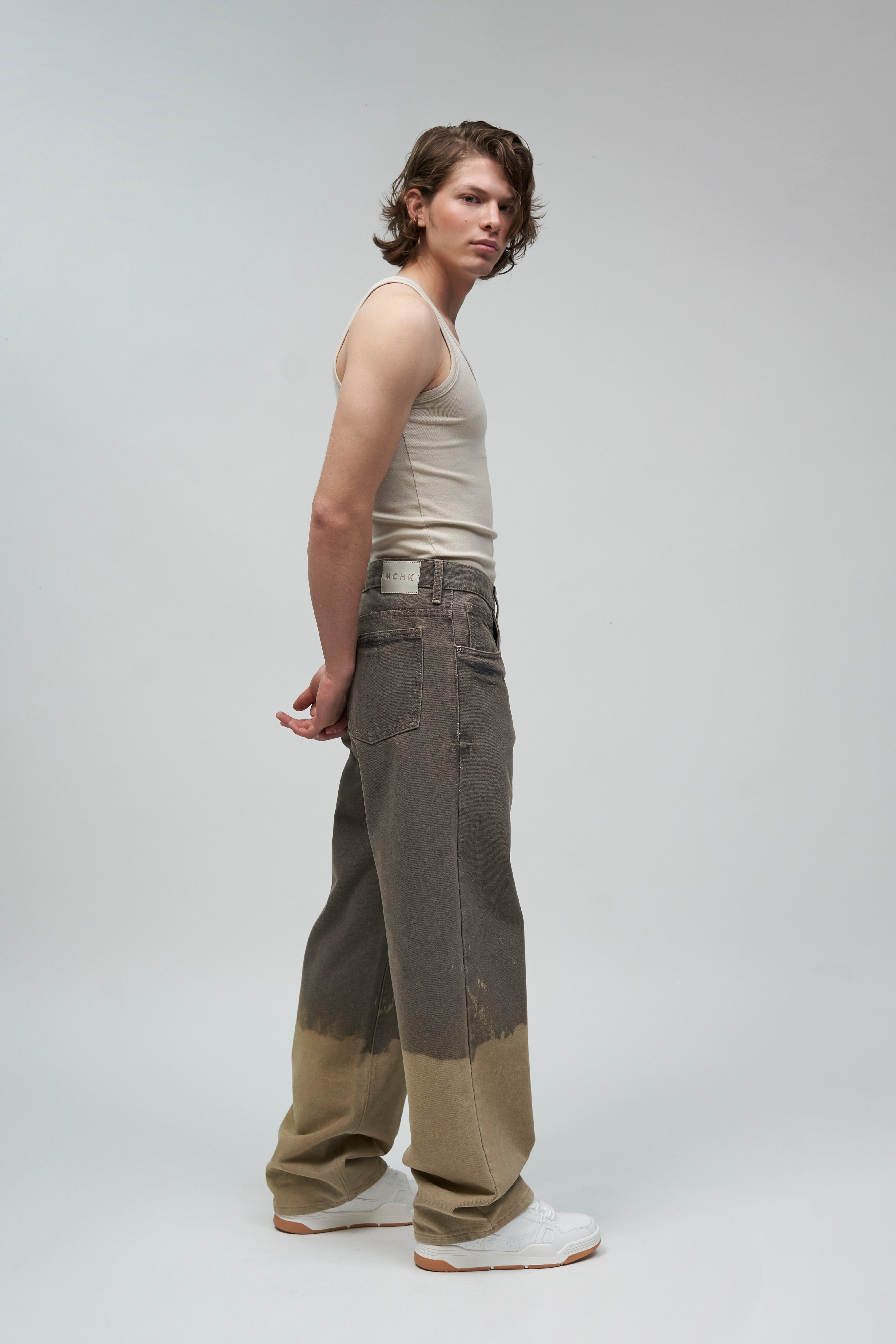 JEANS RELAXED ROCA ARENA 8084