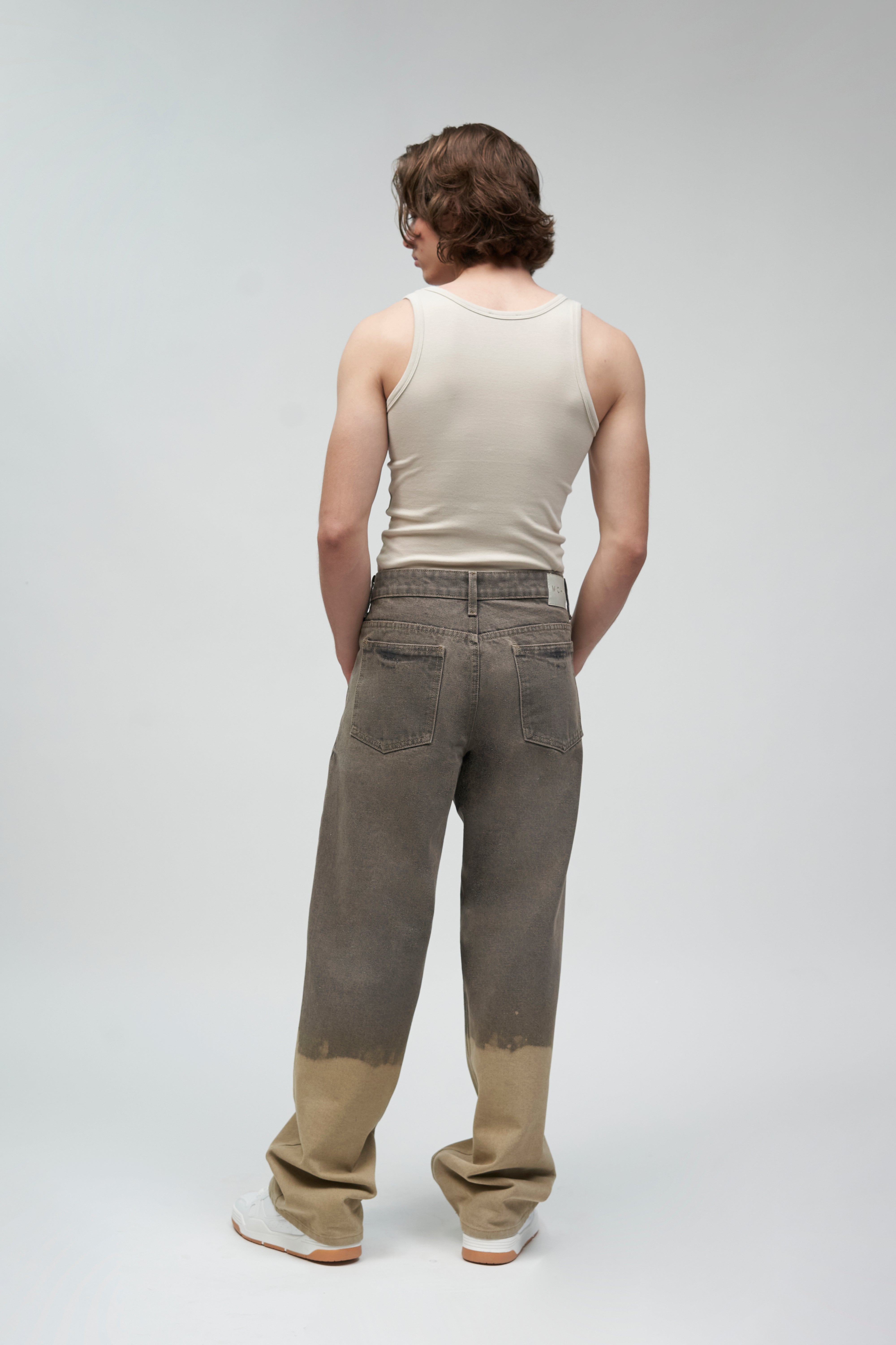 JEANS RELAXED ROCA ARENA 8084
