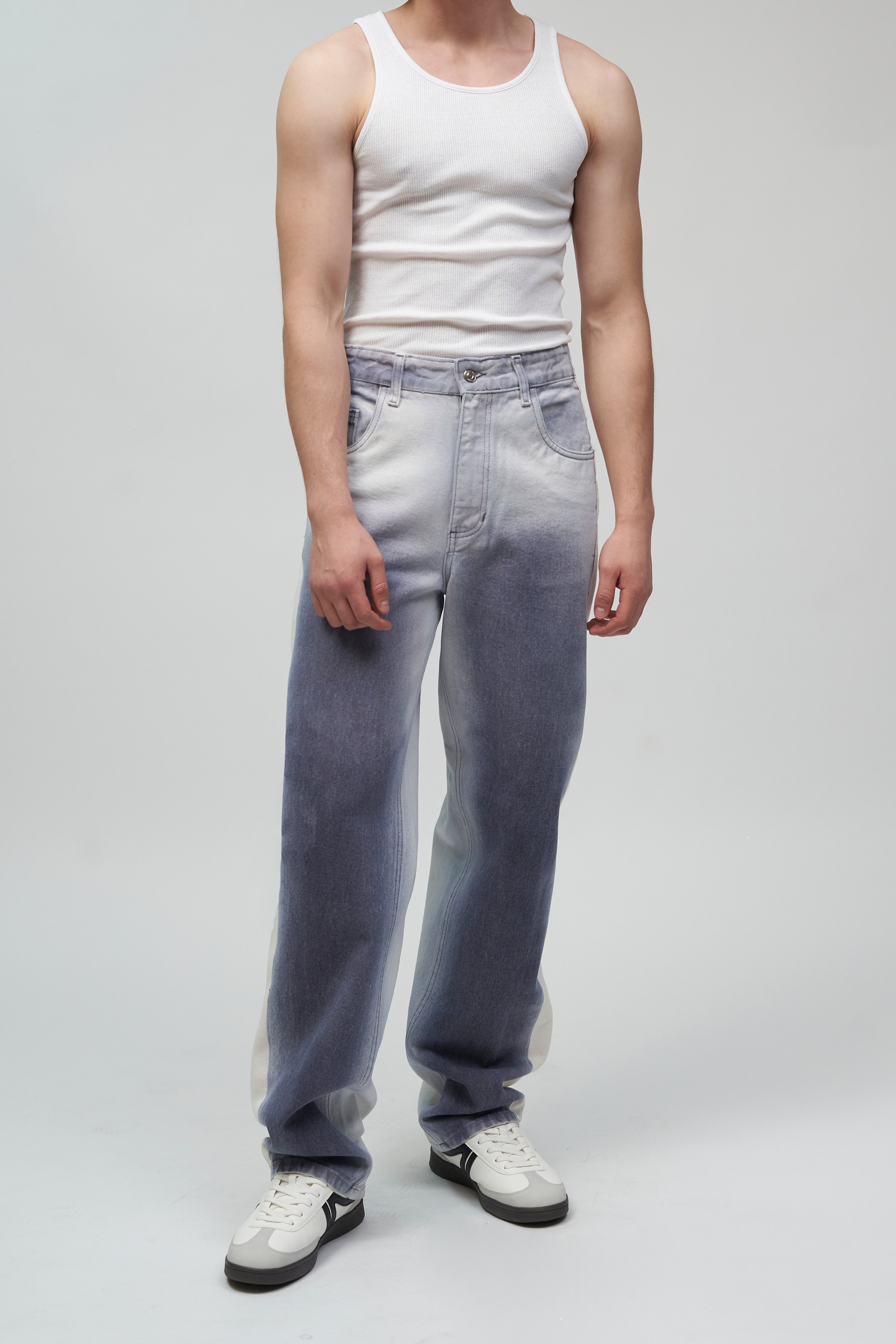 JEANS STRAIGHT MAR ESPUMA 8086