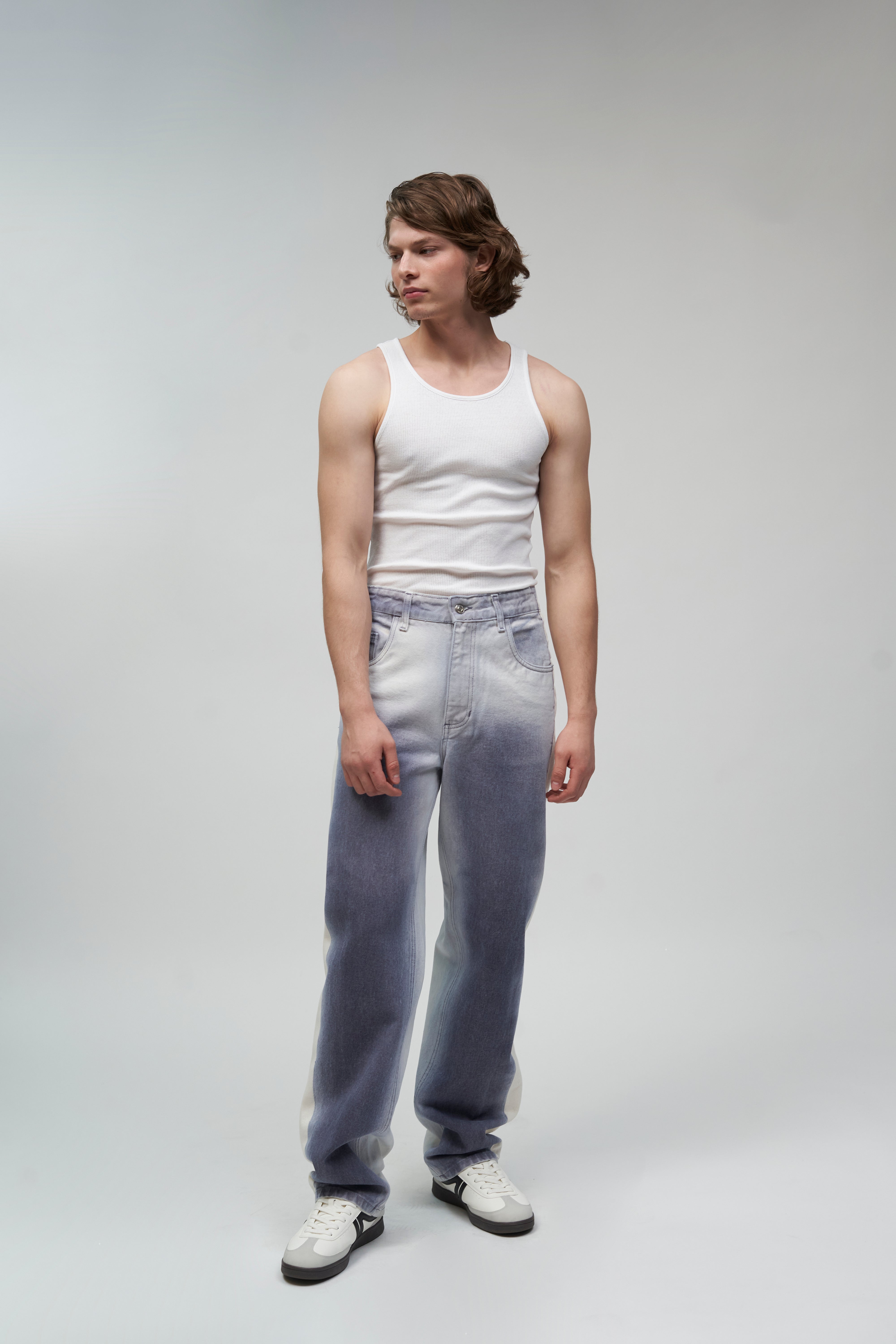 JEANS STRAIGHT MAR ESPUMA 8086