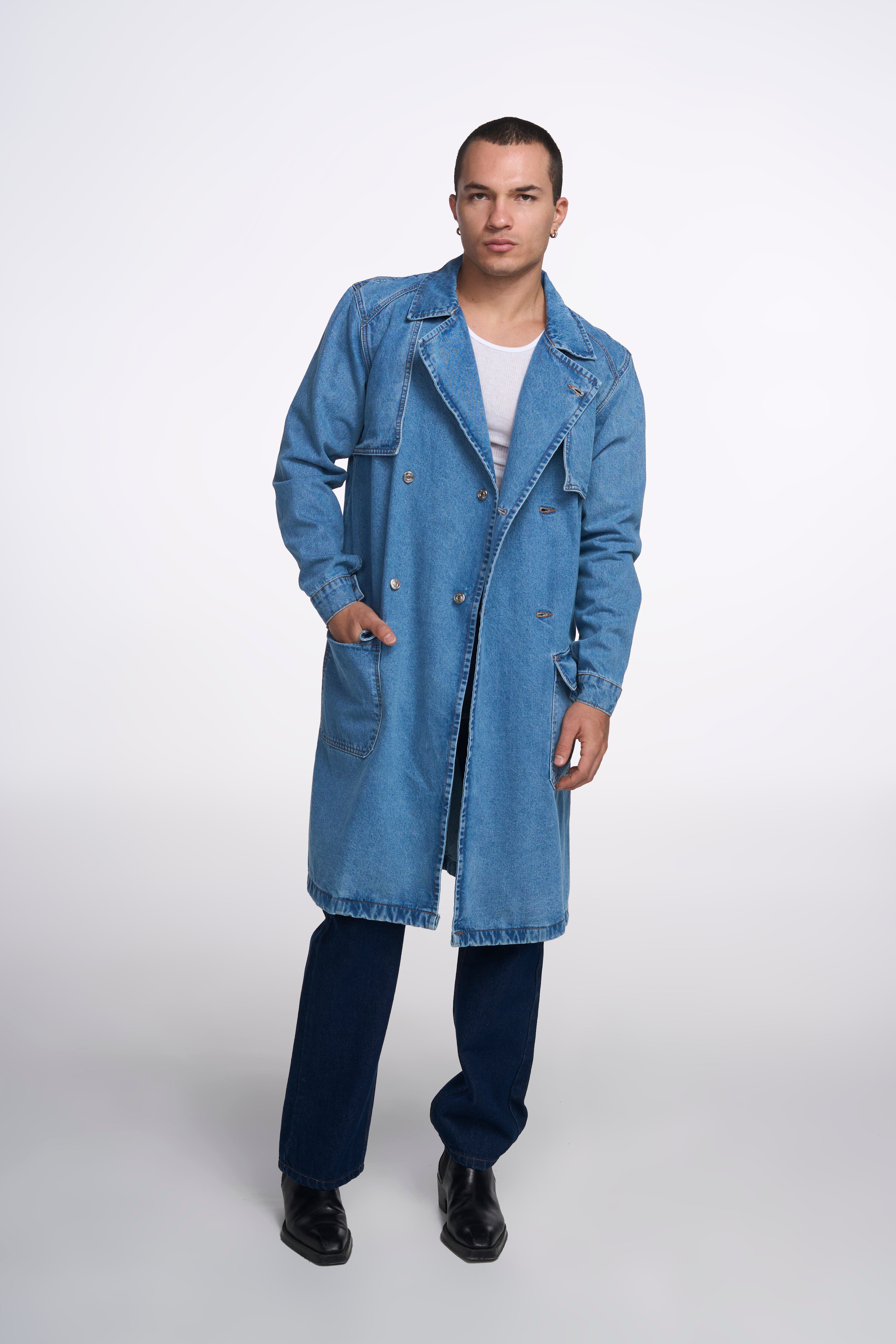 GABARDINA AZUL 8099