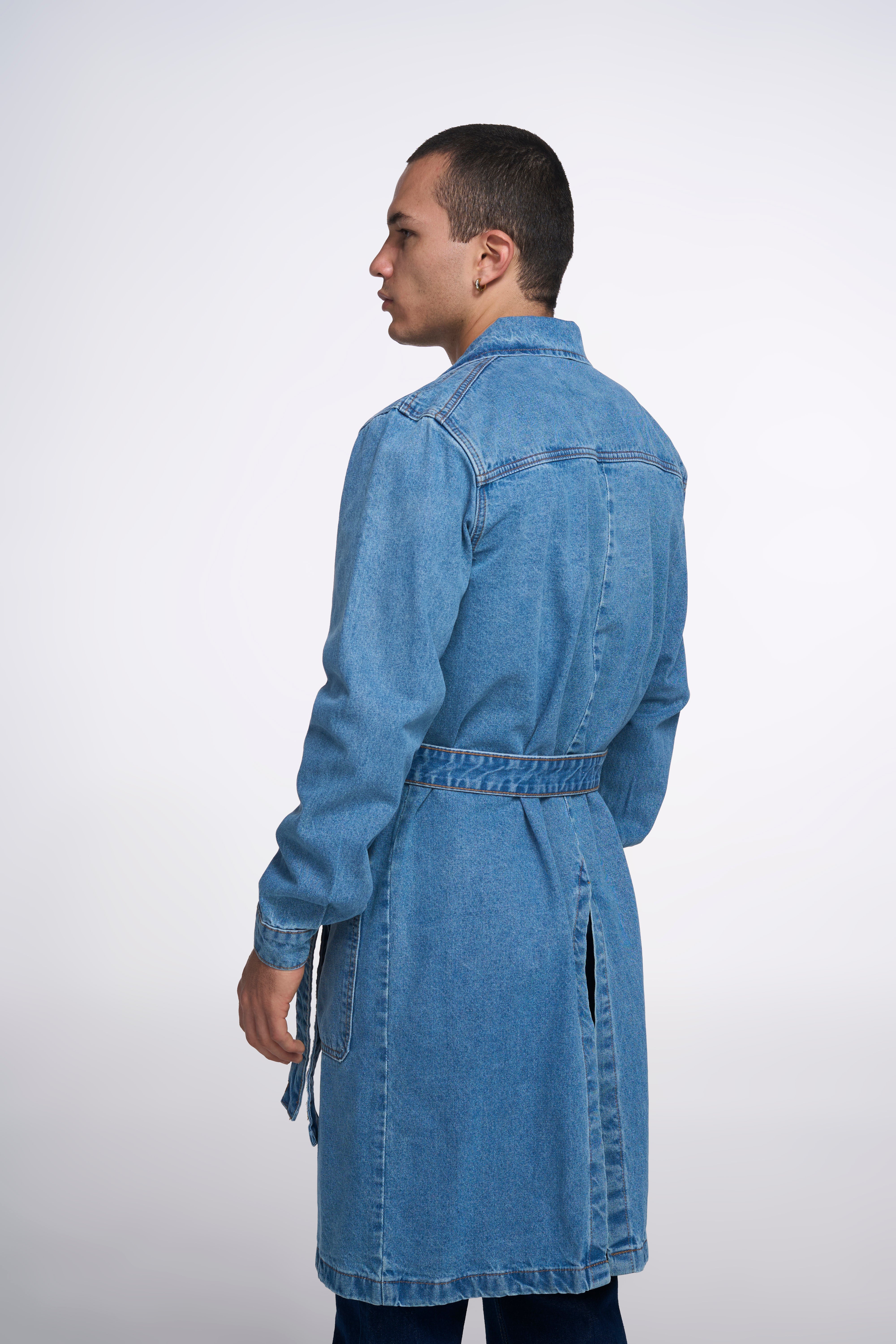GABARDINA AZUL 8099