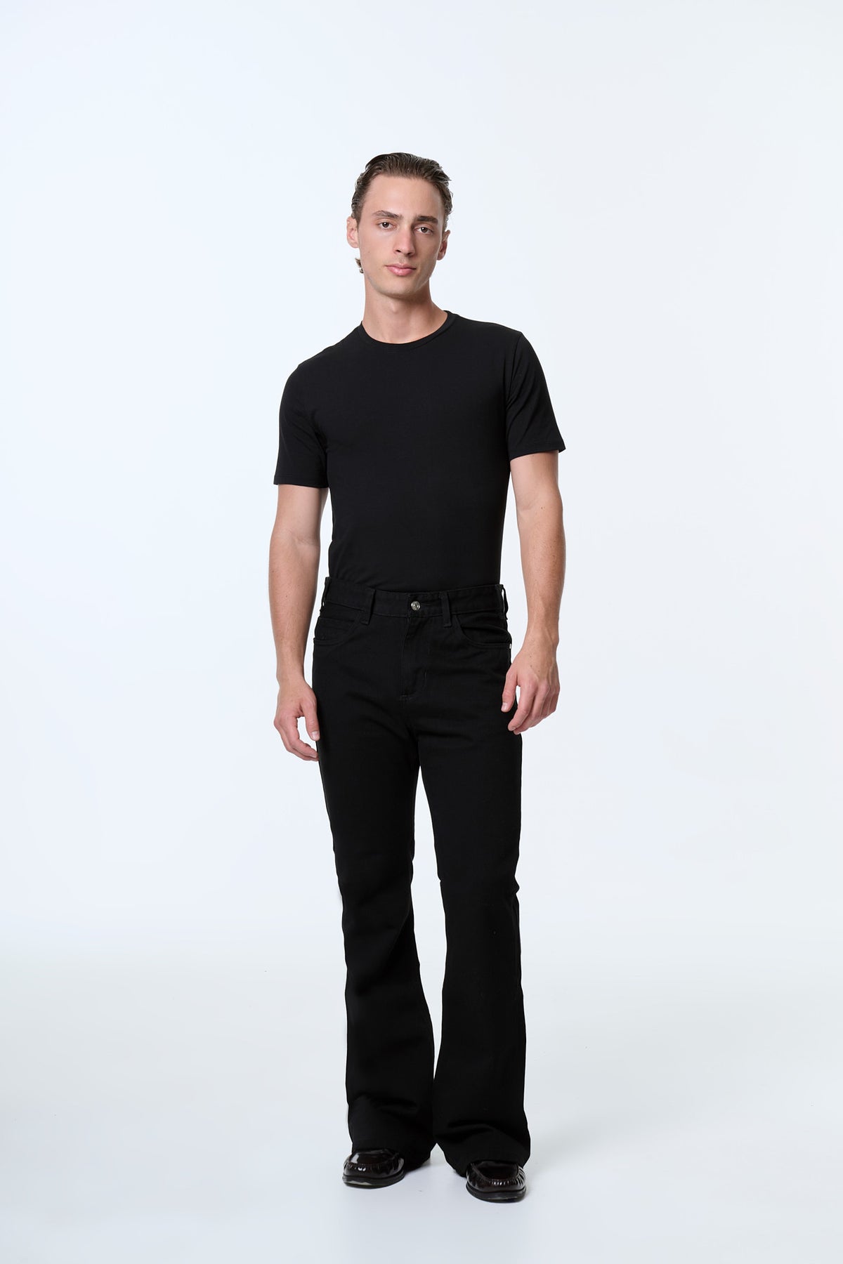 JEANS CAMPANA NEGRO 8122