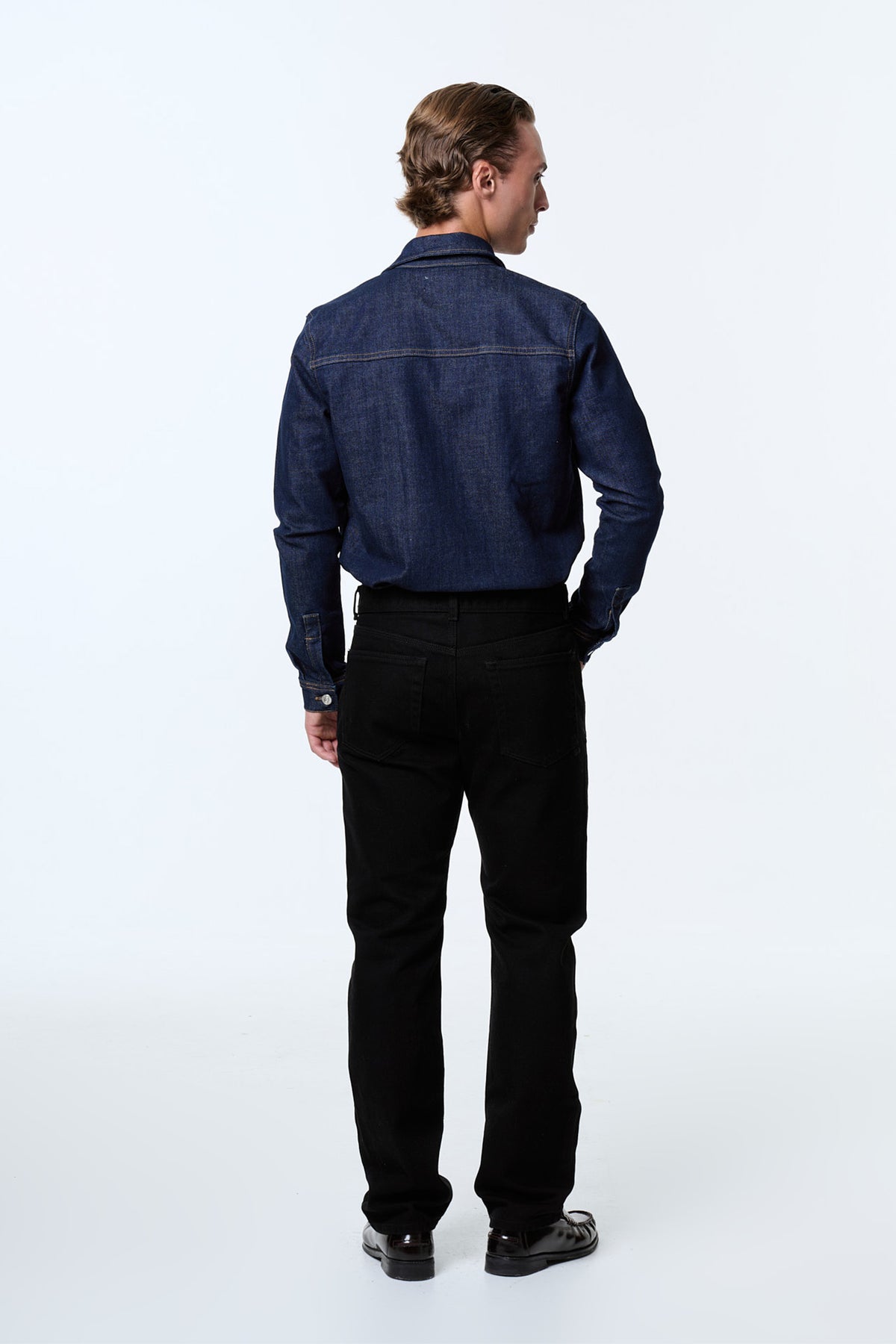 CAMISA STRETCH AZUL 8125