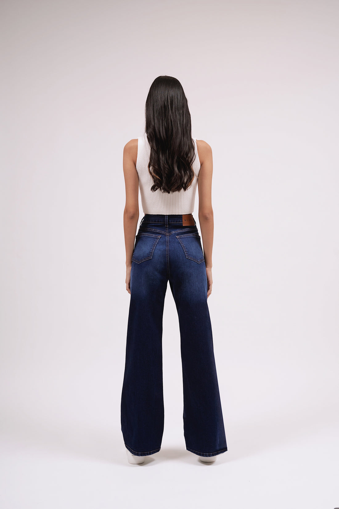 JEANS WIDE LEG  STRECH 6016