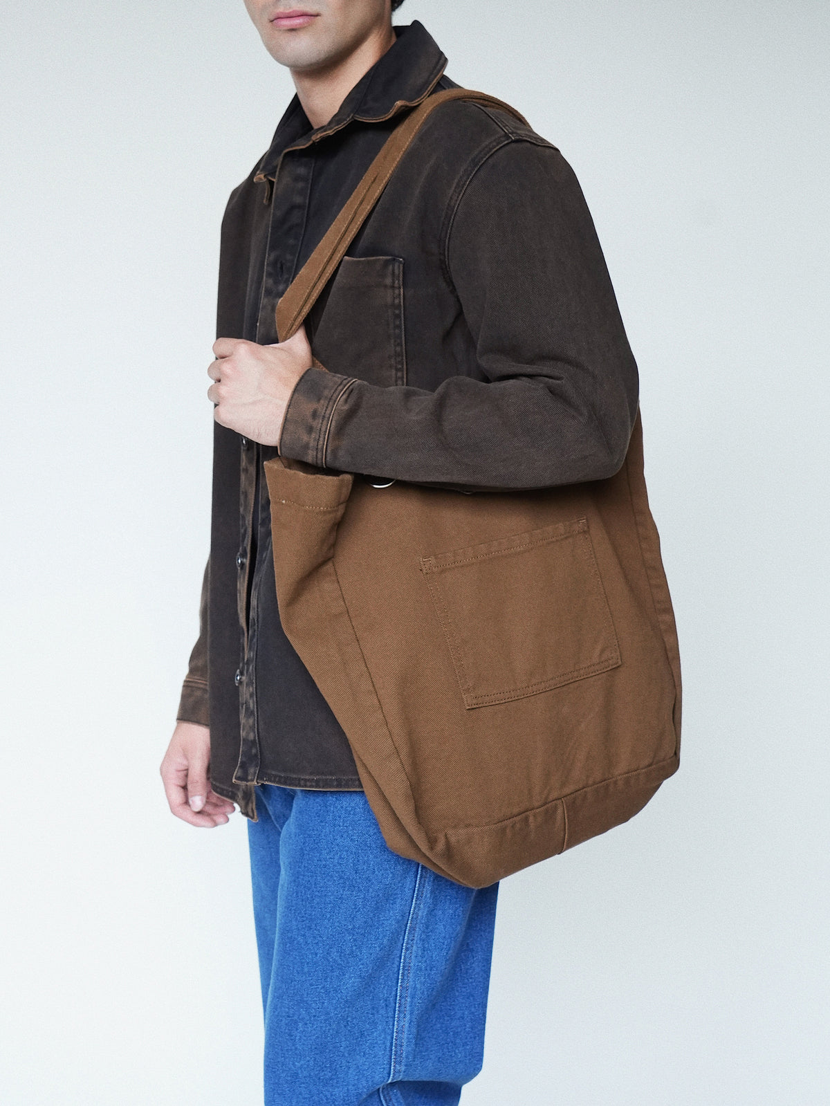 SHOPPER BAG TABACO