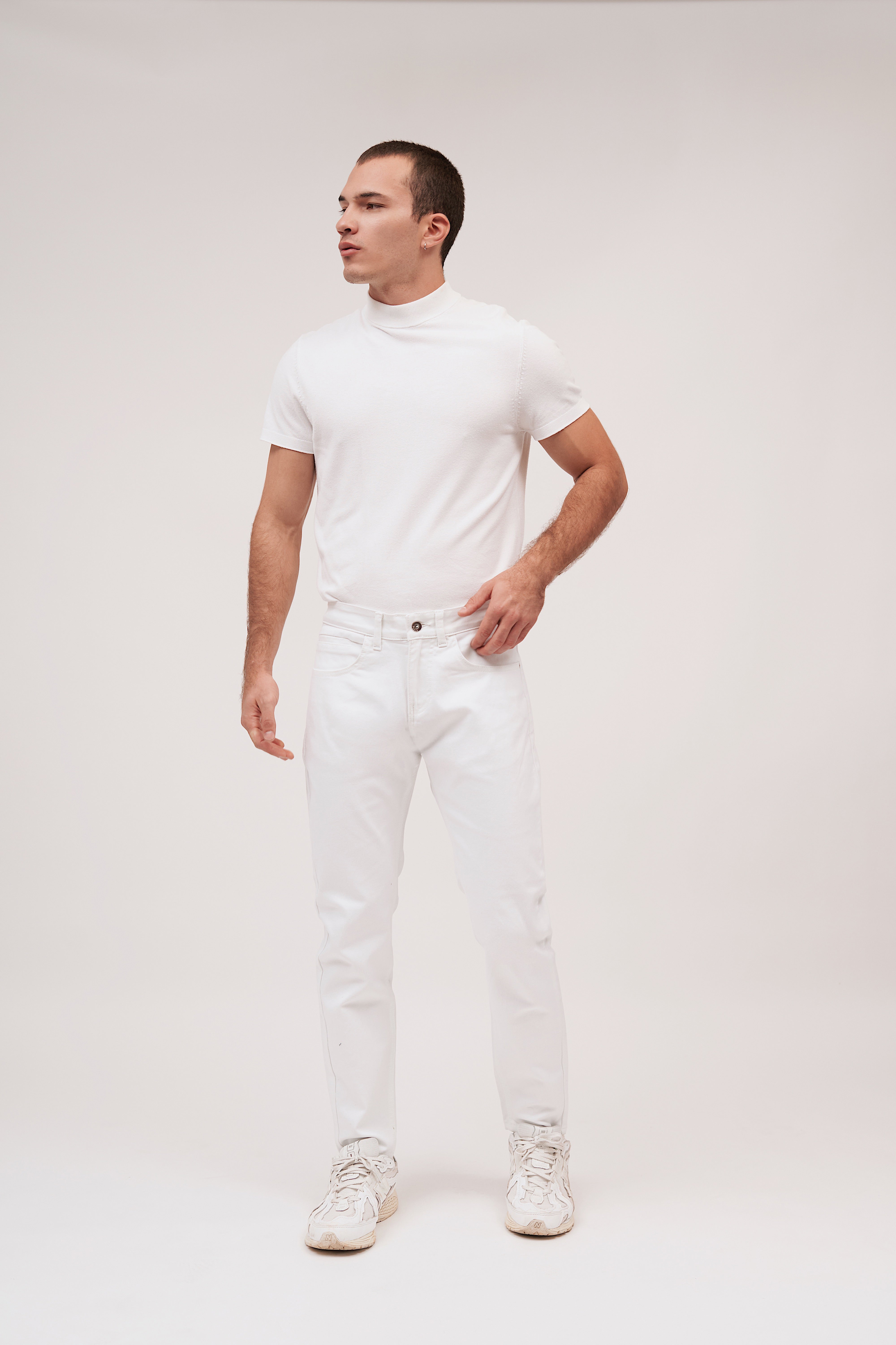 JEANS SLIM BLANCO 8059