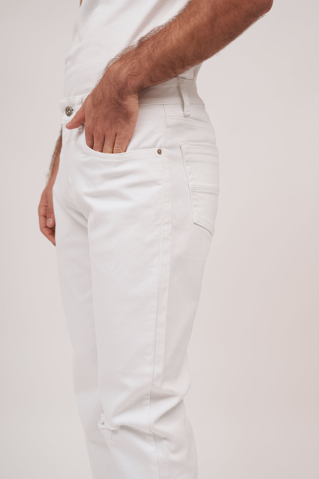 JEANS SLIM BLANCO 8048