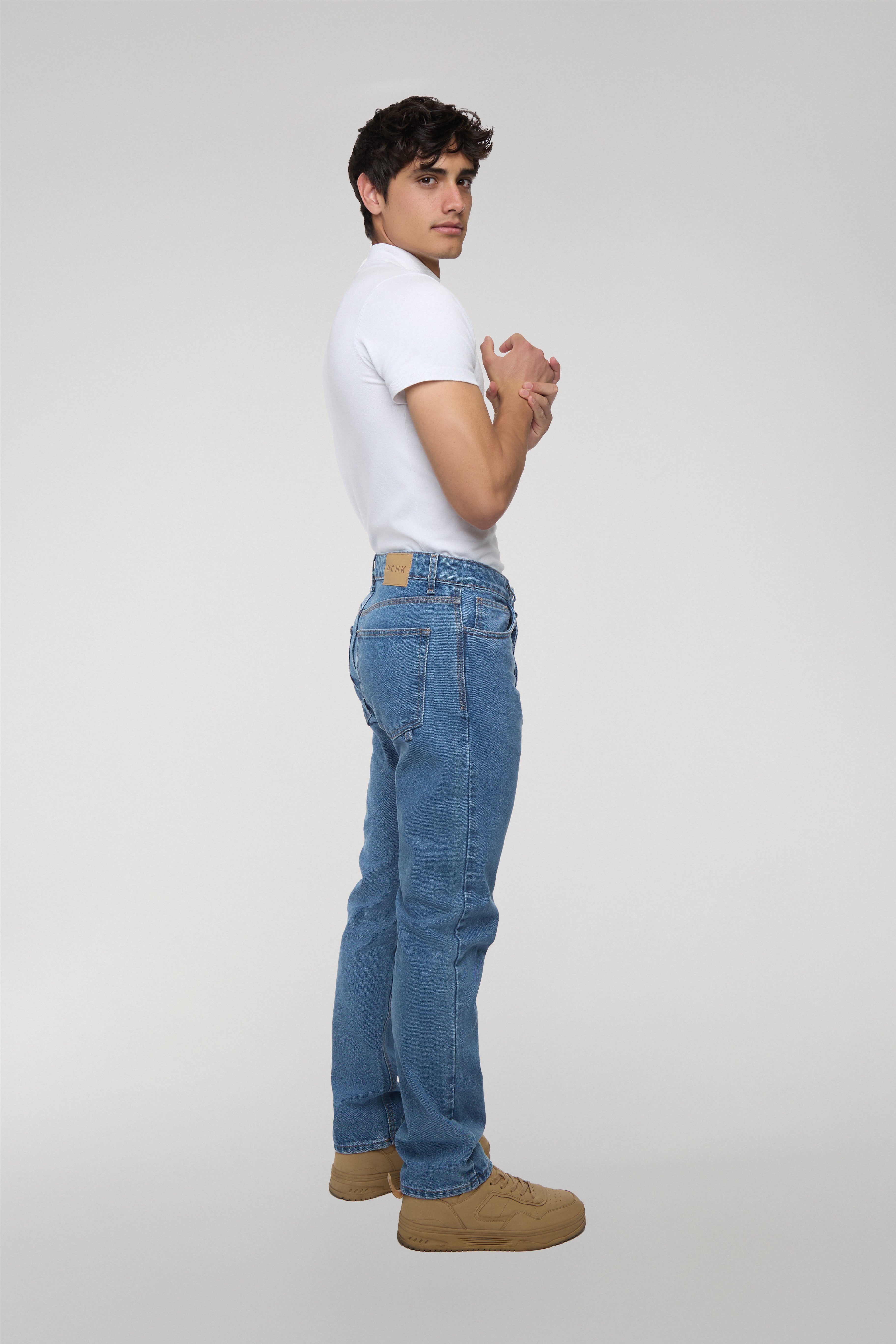 JEANS RECTO AZUL MEDIO 8092