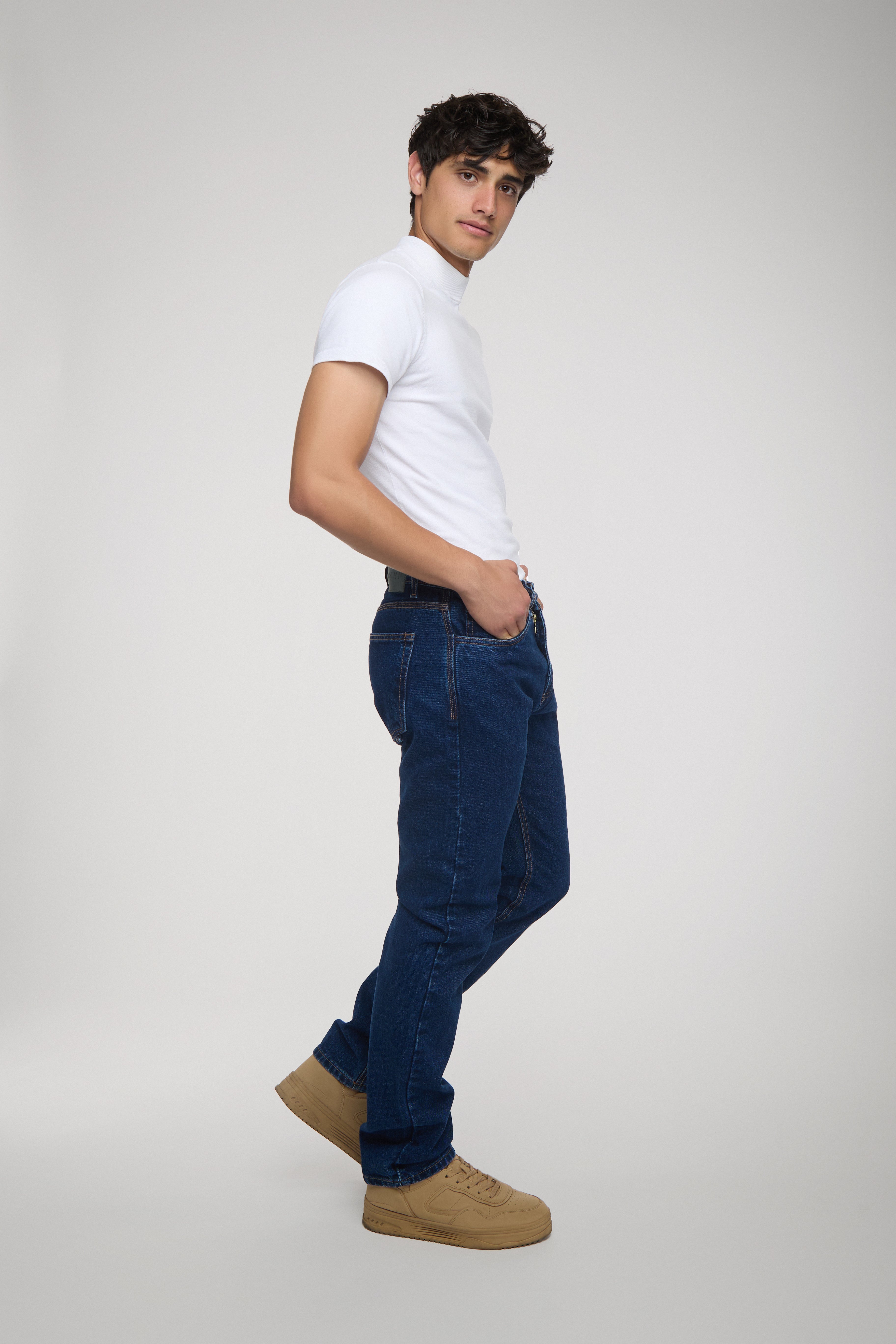 JEANS RECTO AZUL OSCURO 8093