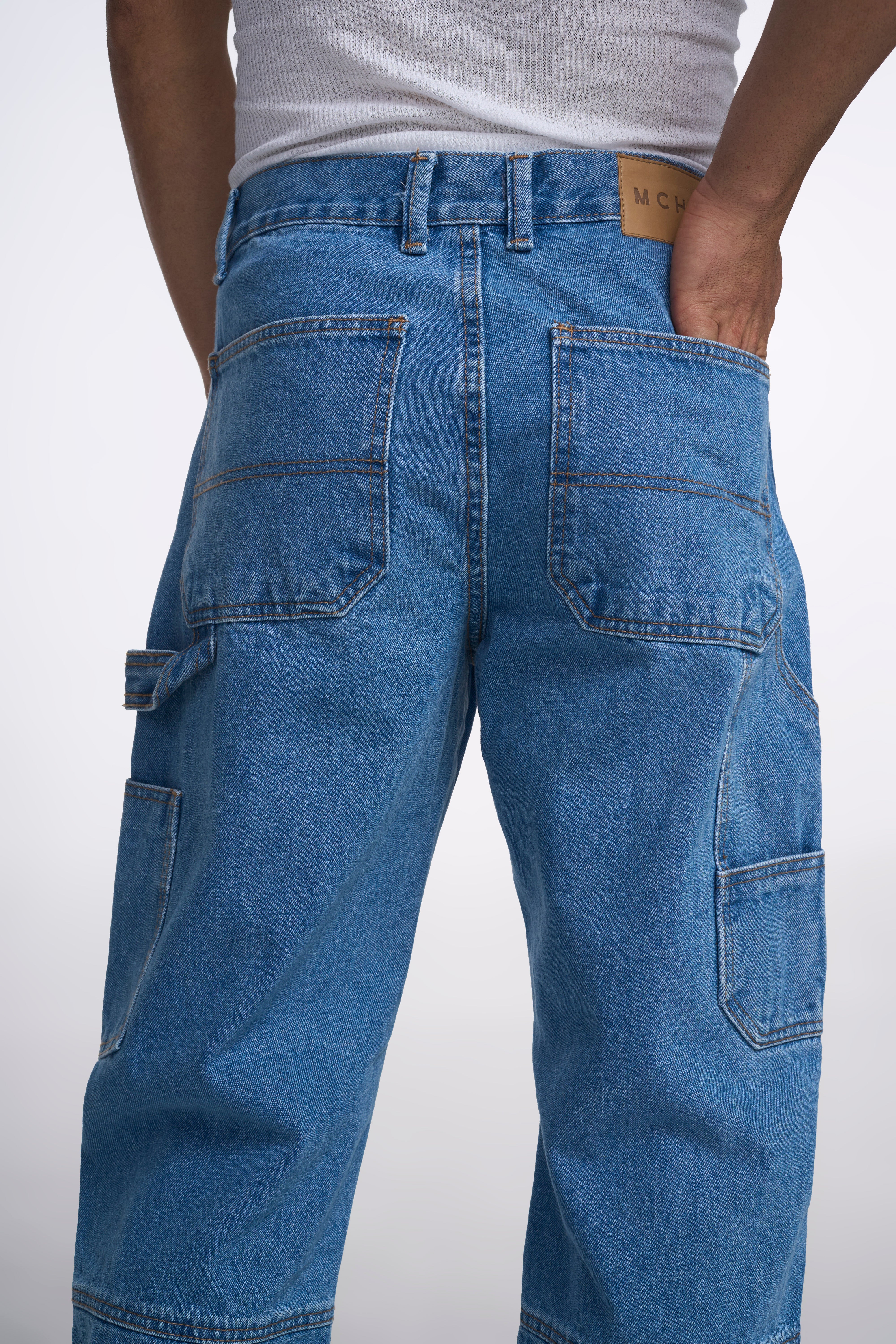 JEANS CARPINTERO BOLSAS CLARO 8094