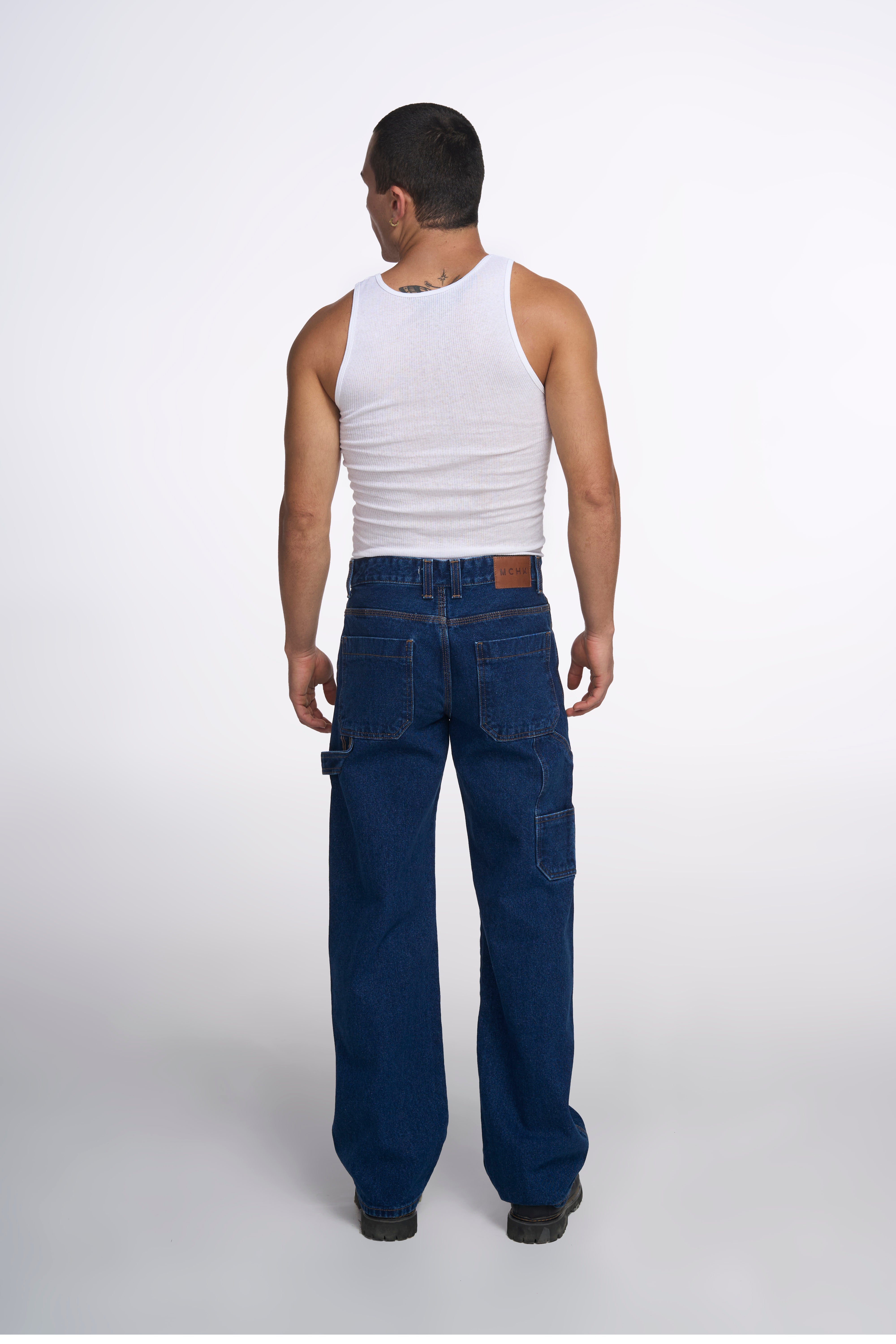 JEANS CARPINTERO OSCURO 8095