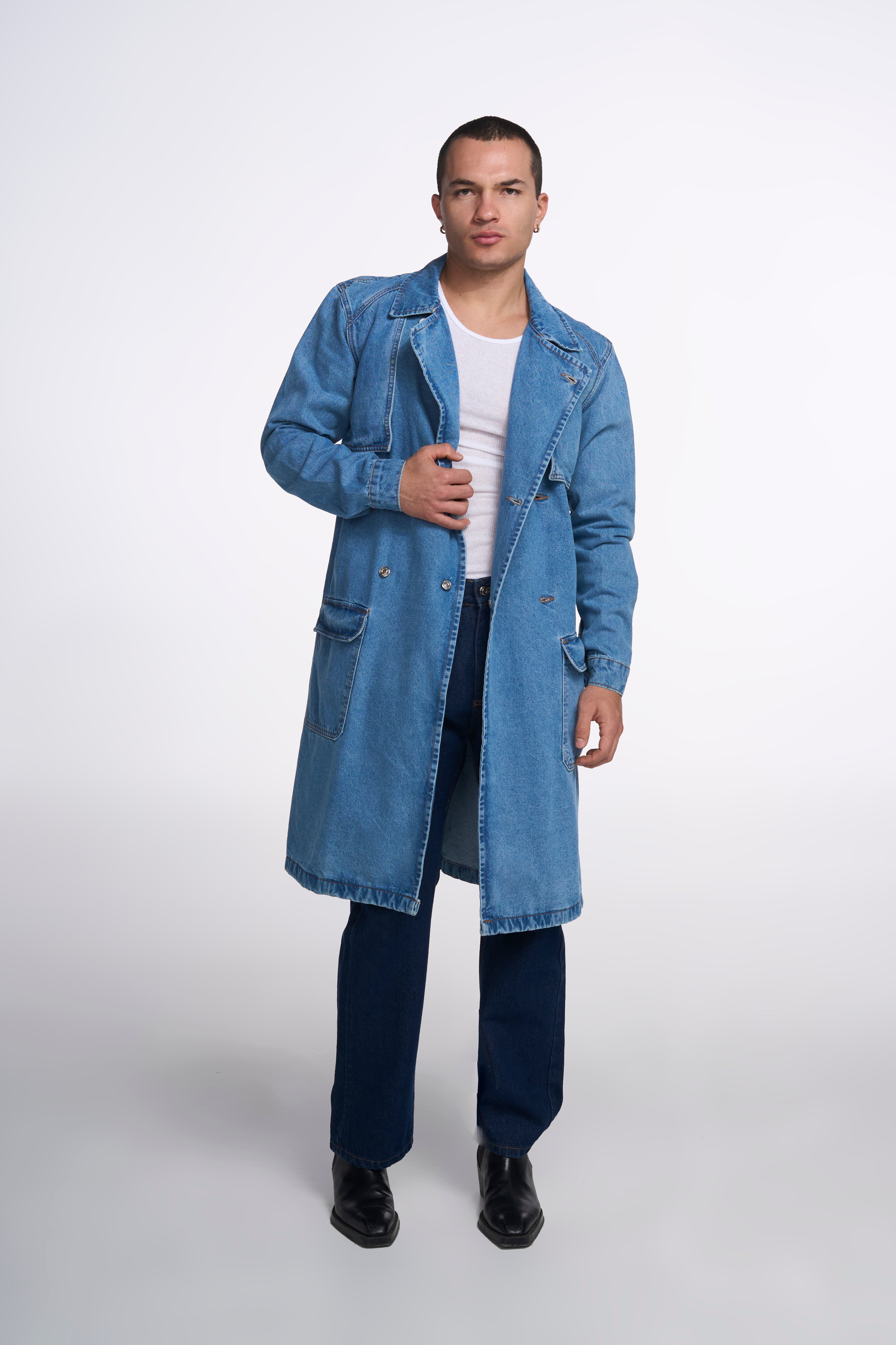 GABARDINA AZUL 8099