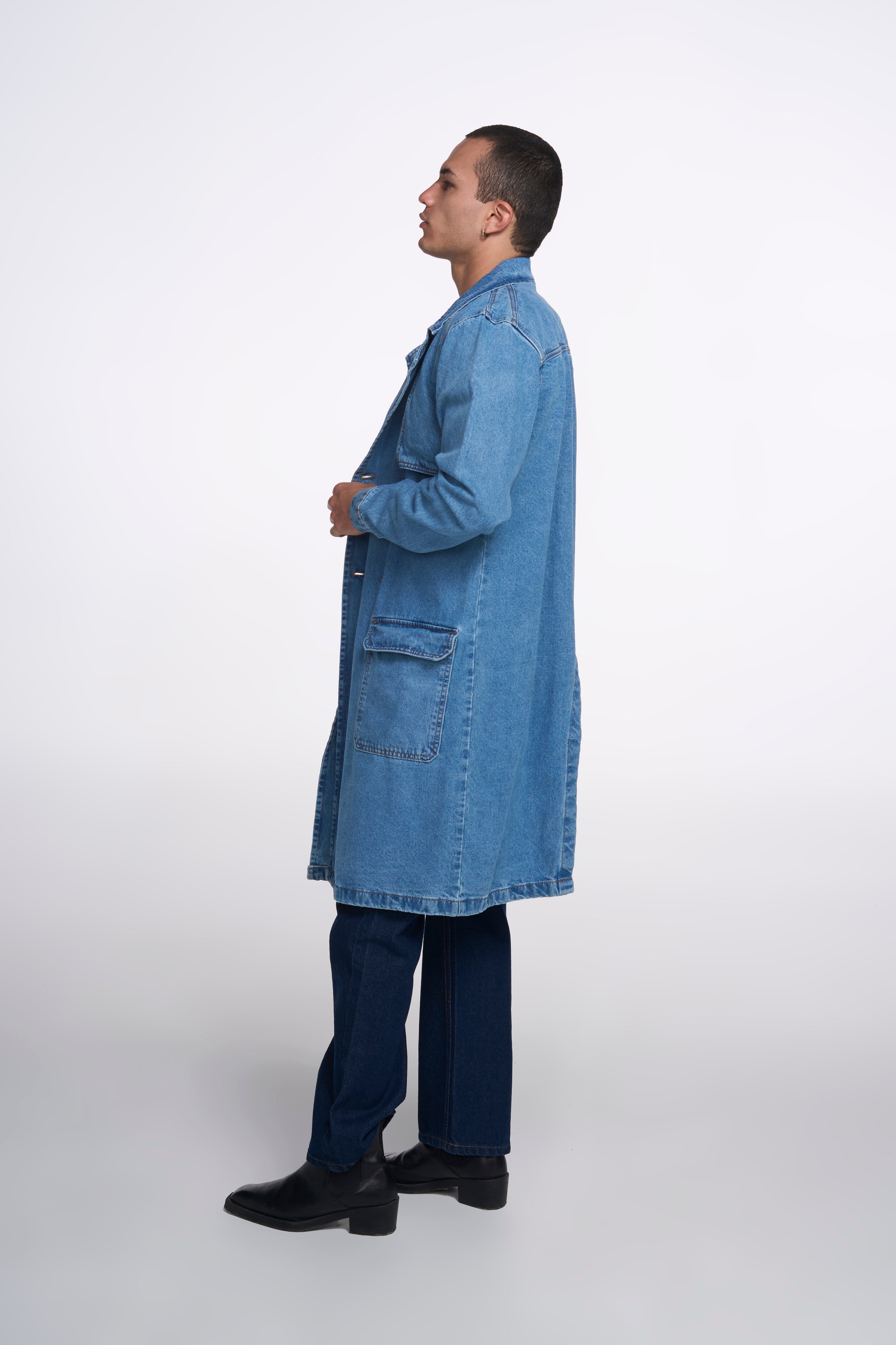 GABARDINA AZUL 8099