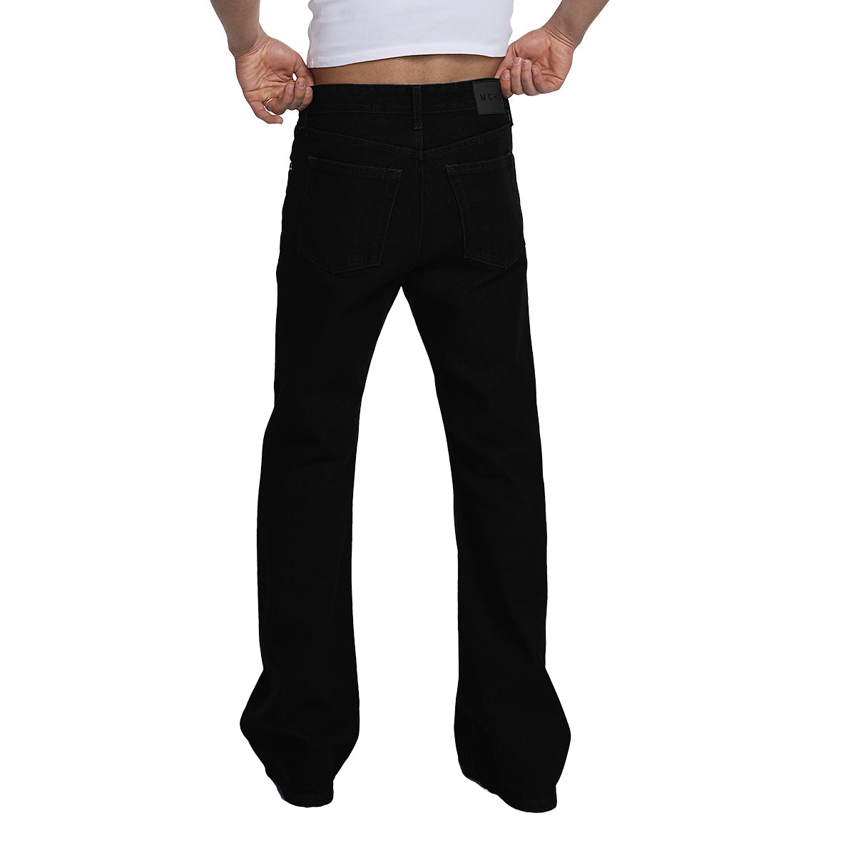 JEANS CAMPANA NEGRO 8122