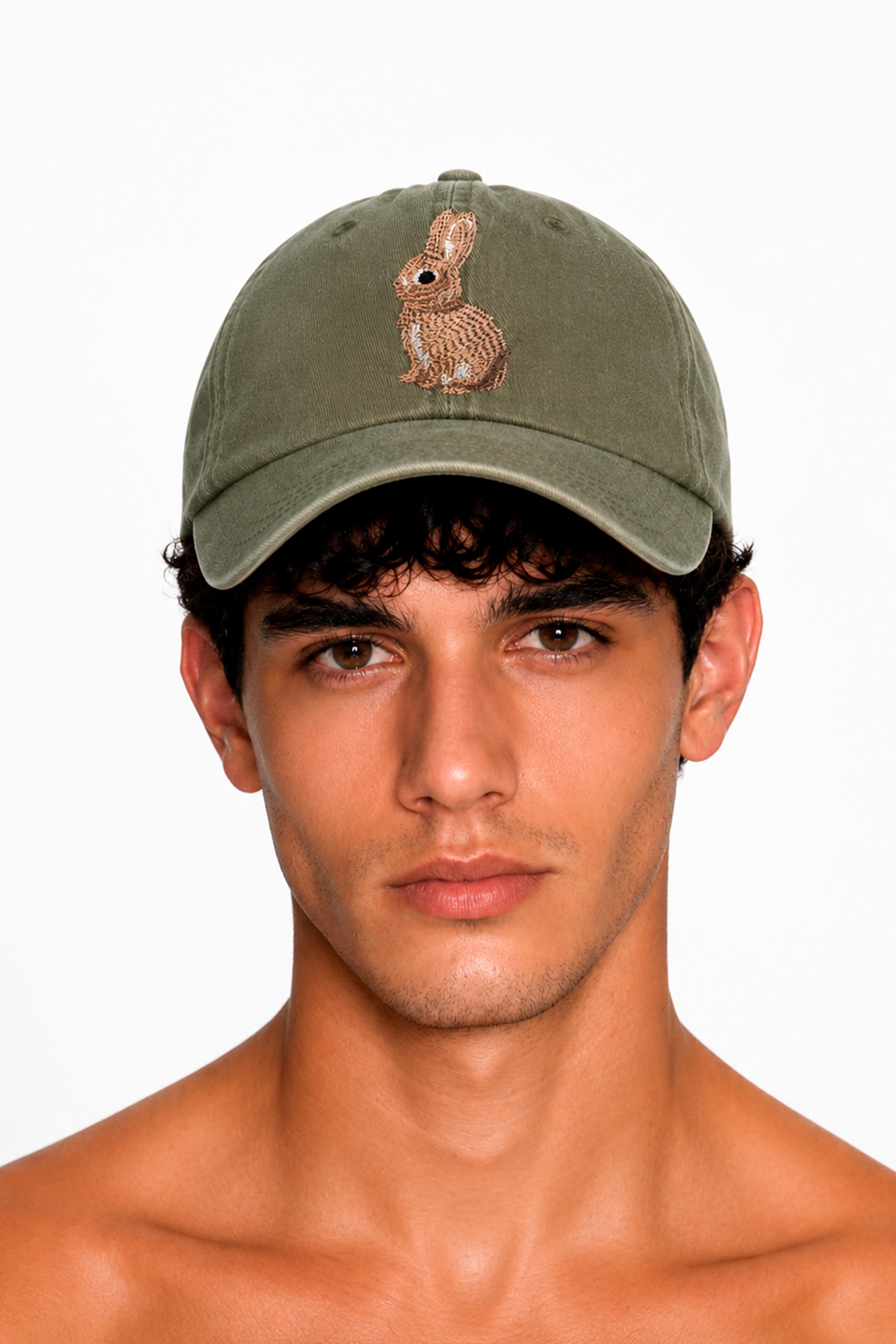 GORRA VERDE CONEJO 7009