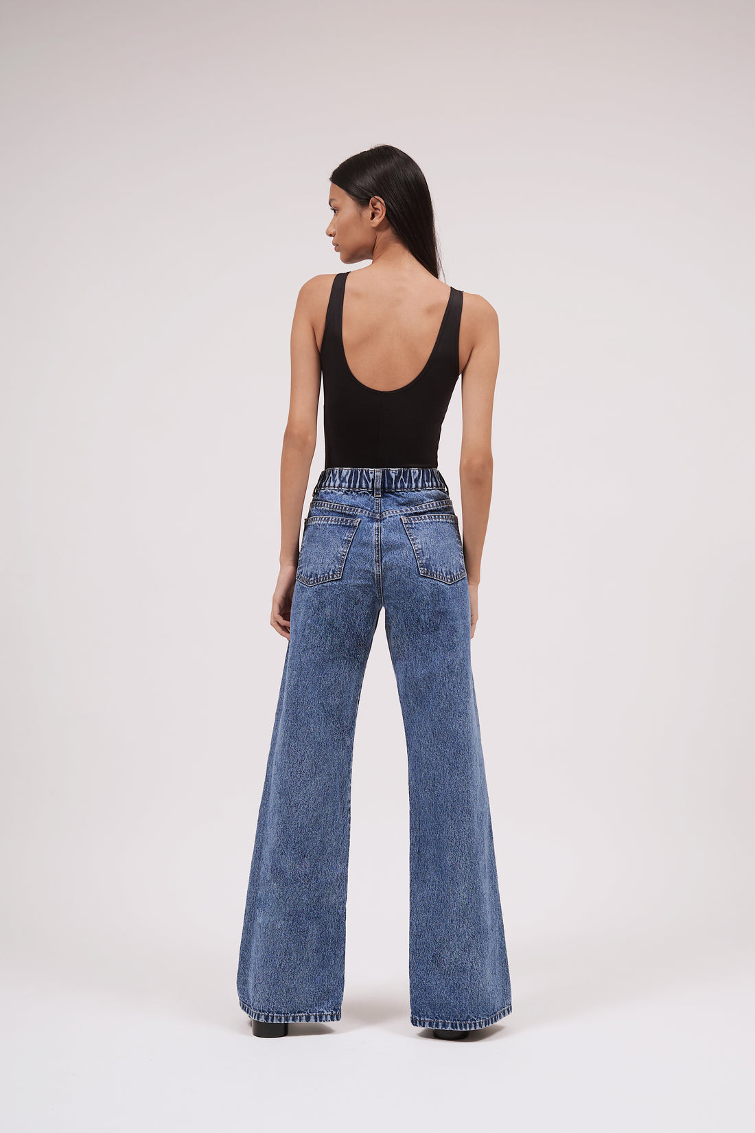 JEANS WIDE LEG ABERTURA 6015