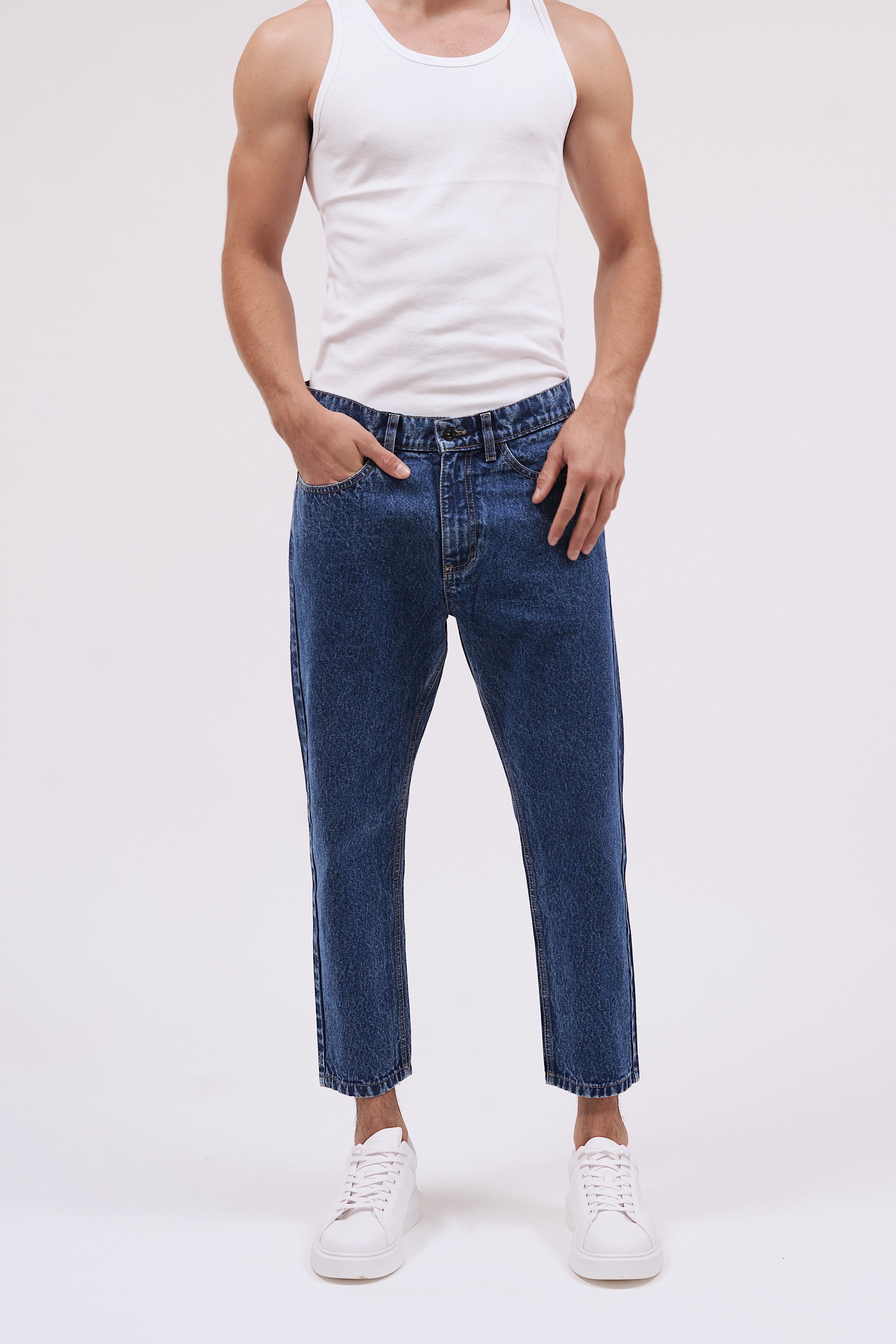 JEANS SLIM CROPPED 8020