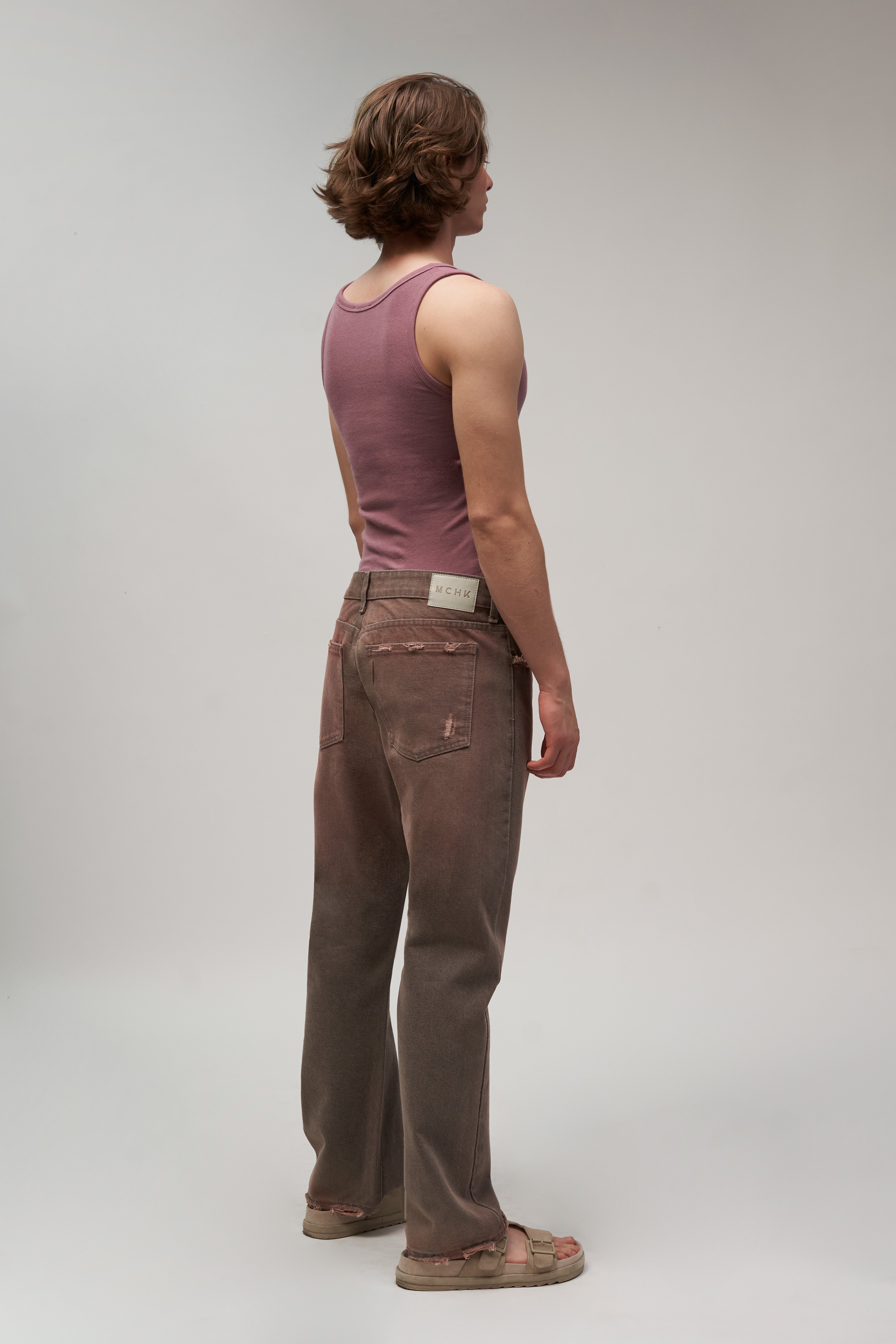 JEANS CROPPED ARRECIFE GRIS 8091