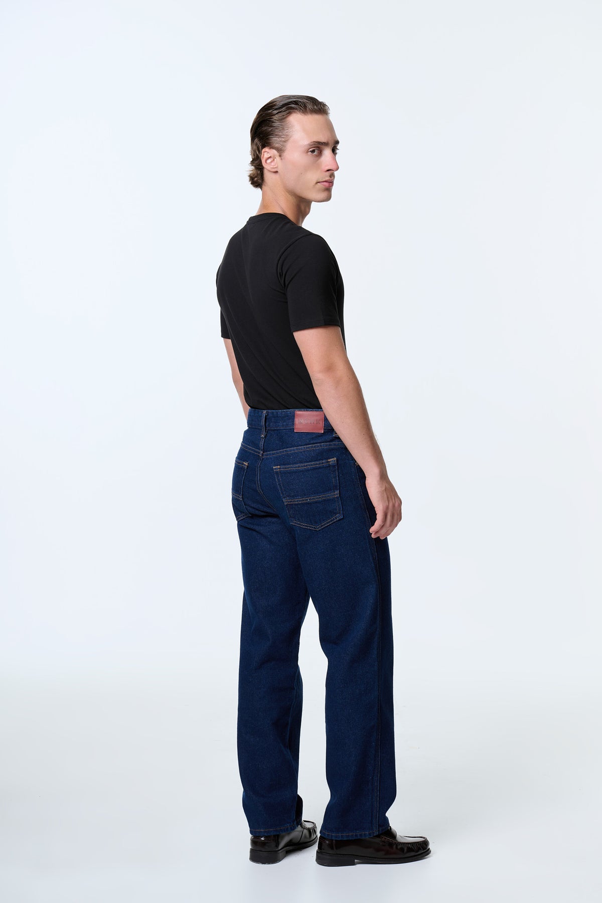 JEANS BAGGY OSCURO 8124