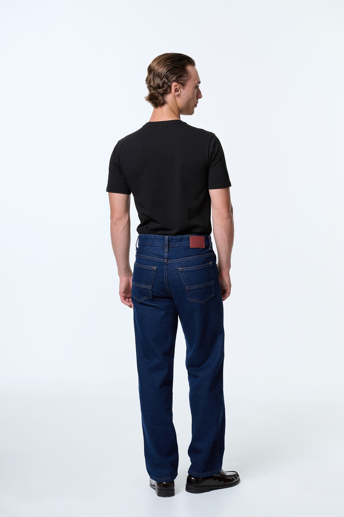 JEANS BAGGY OSCURO 8124